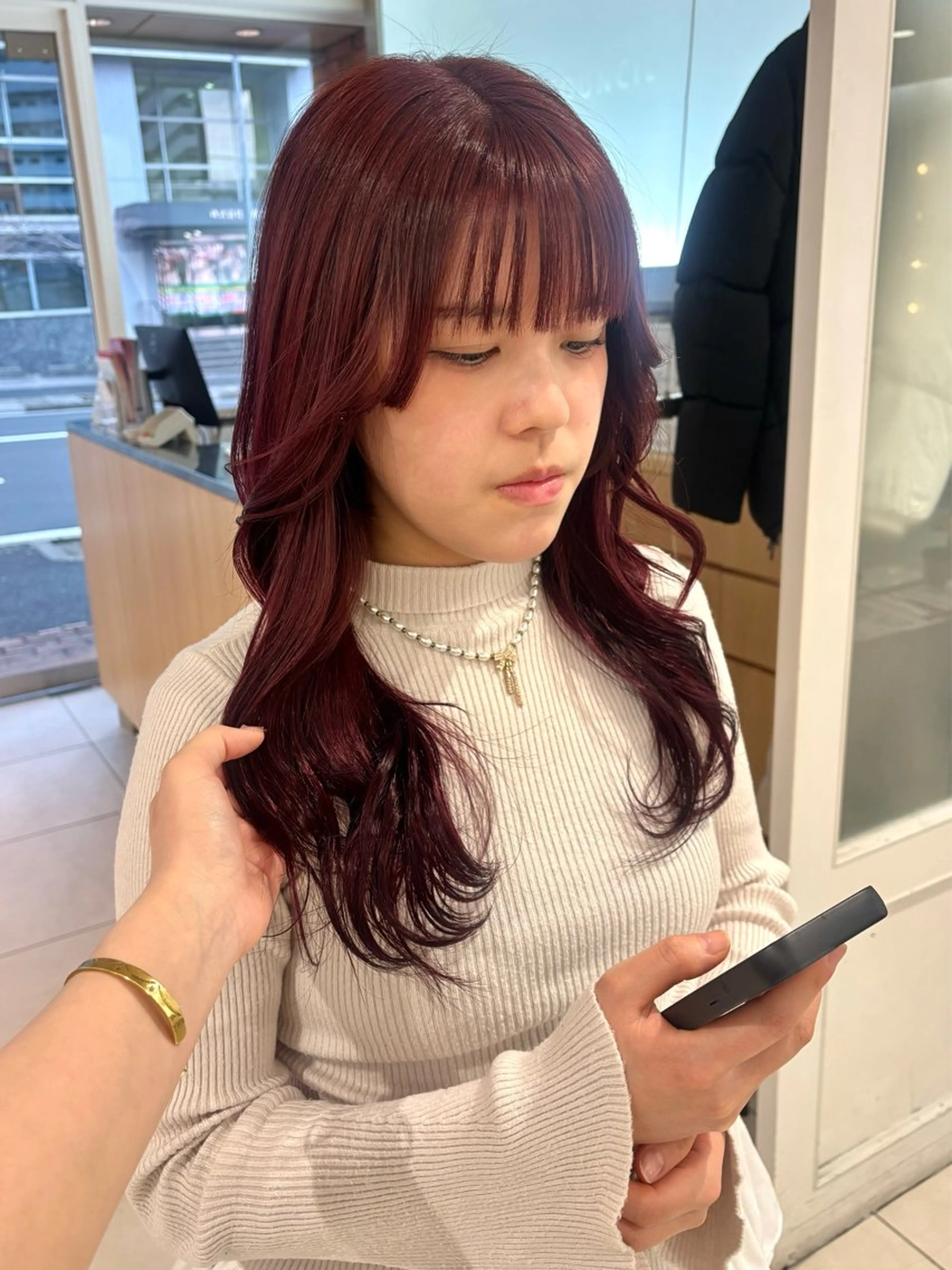 ロング カラー 💈メンズパーマ カラー💈momoのヘアスタイル