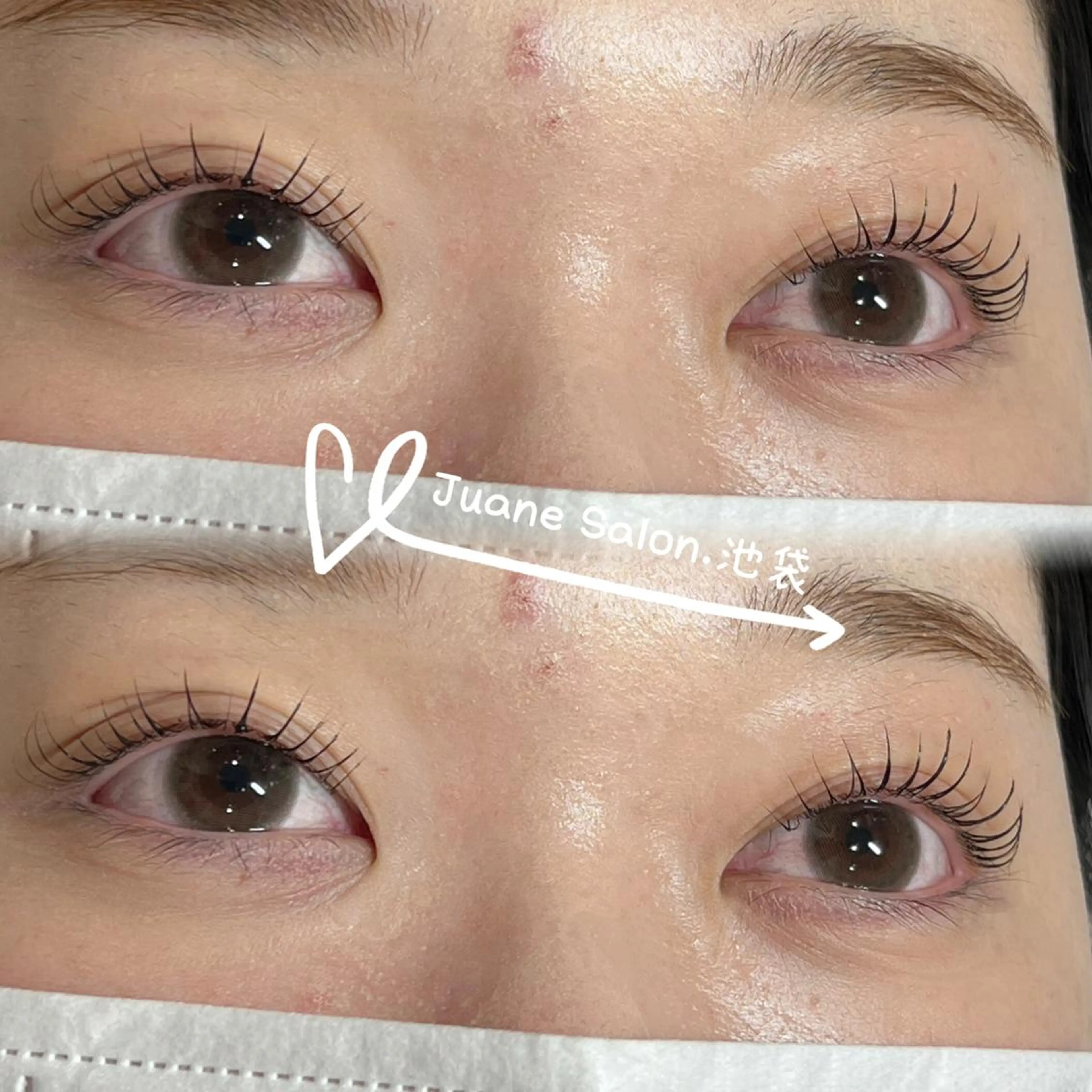 マツエク・マツパ juane salonのマツエク・マツパデザイン