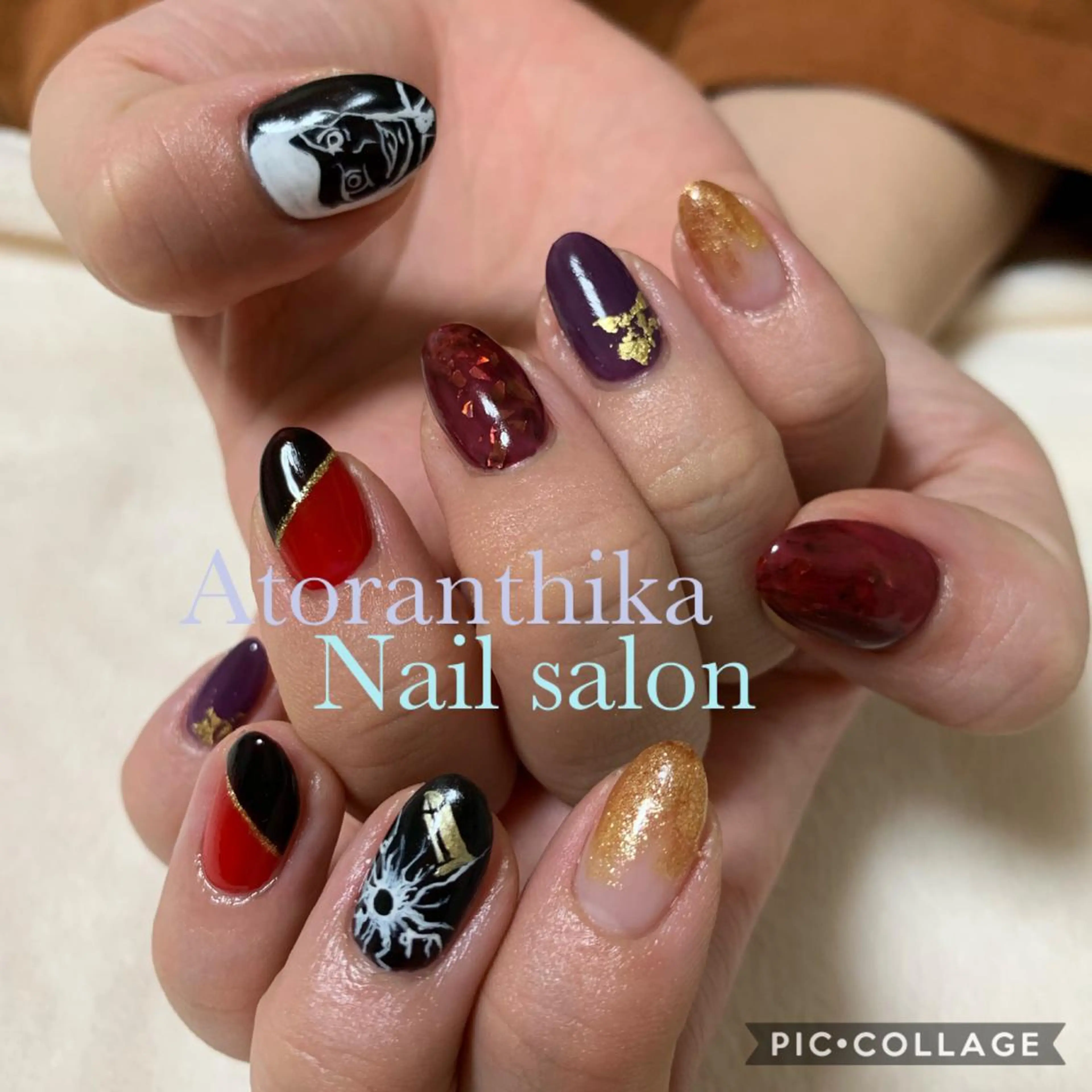 ネイル ハンドネイル Nail salon ✩ ｱﾄﾗﾝﾃｨｶのネイルデザイン