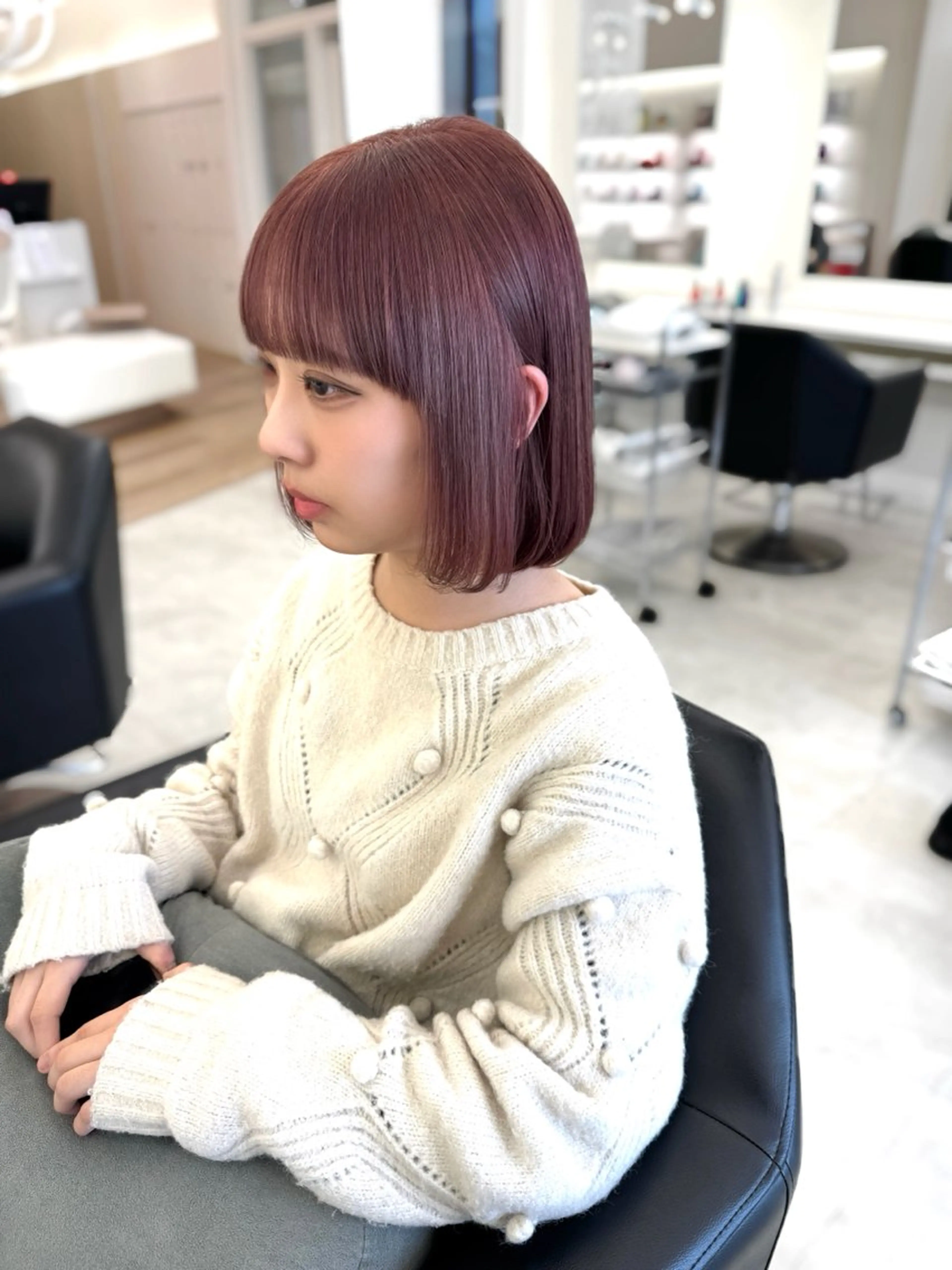 ロング カラー カット ヘアカラー トリートメント ♡ParveMix NANO♡のヘアスタイル