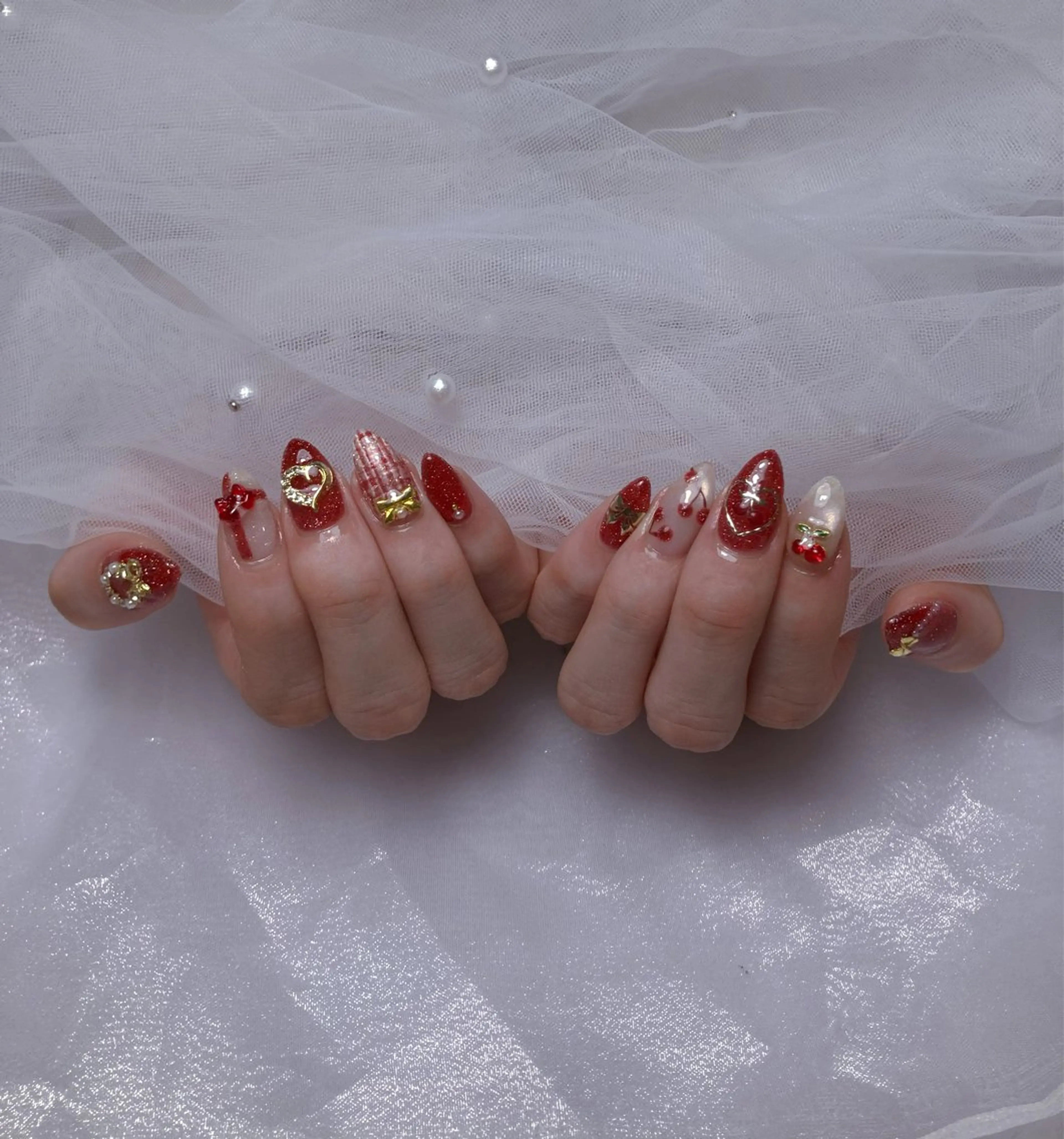 ネイル ハンドネイル eggplant レイカのネイルデザイン