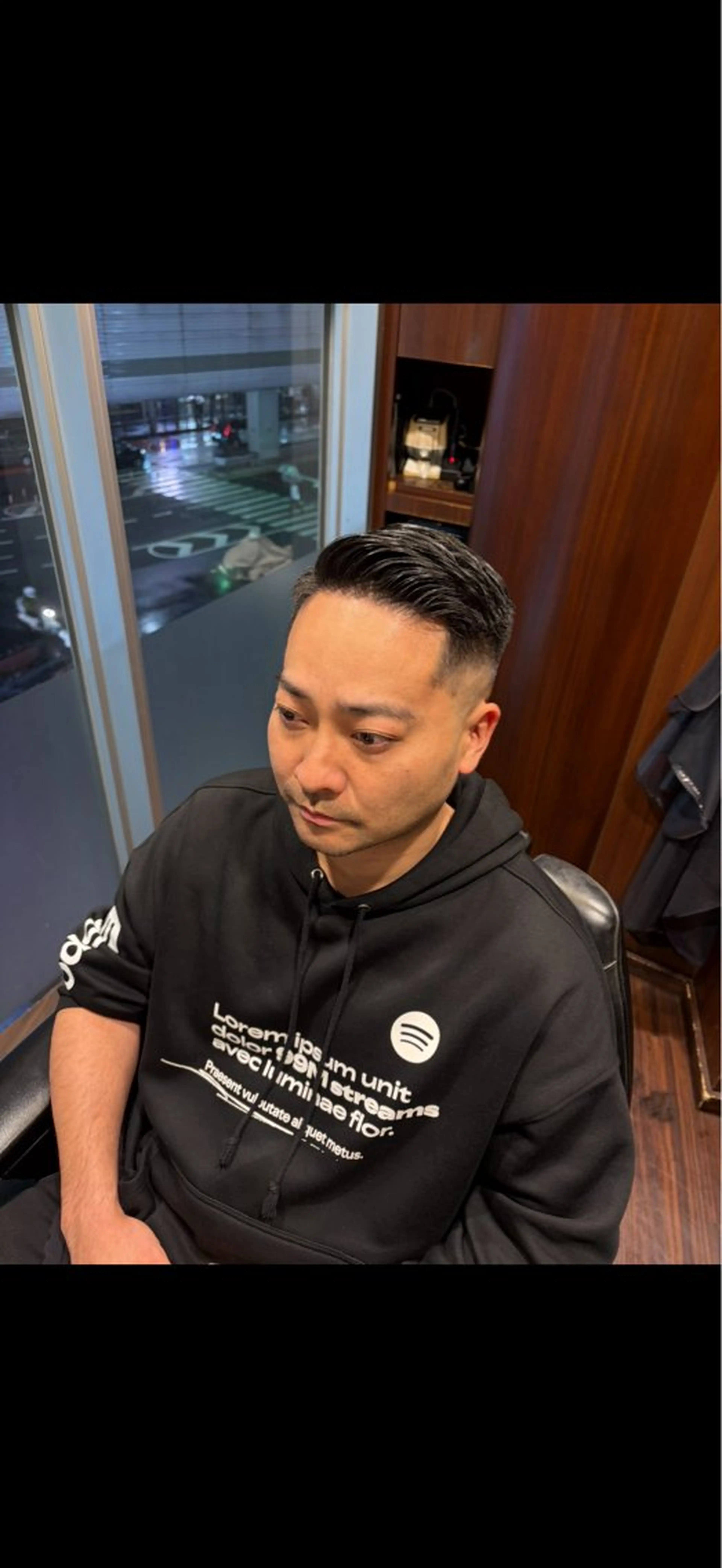ショート カット 小松 美雄のヘアスタイル
