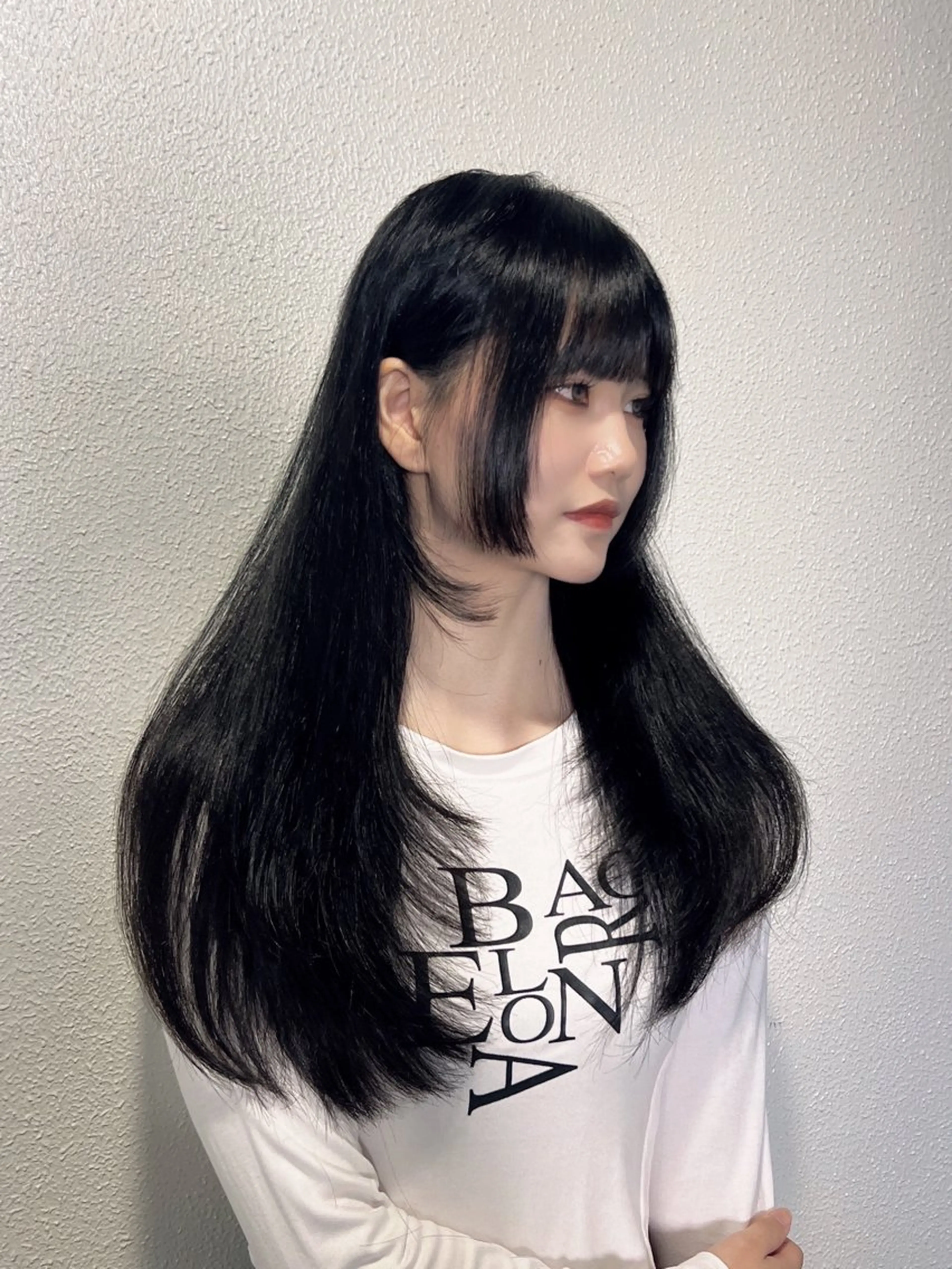 ロング カラー 韓国風ヘア 似合わせカット 小顔カット カット ヘアカラー トリートメント 渋谷レイヤーカット❌ 縮毛矯正専門/武田涼のヘアスタイル