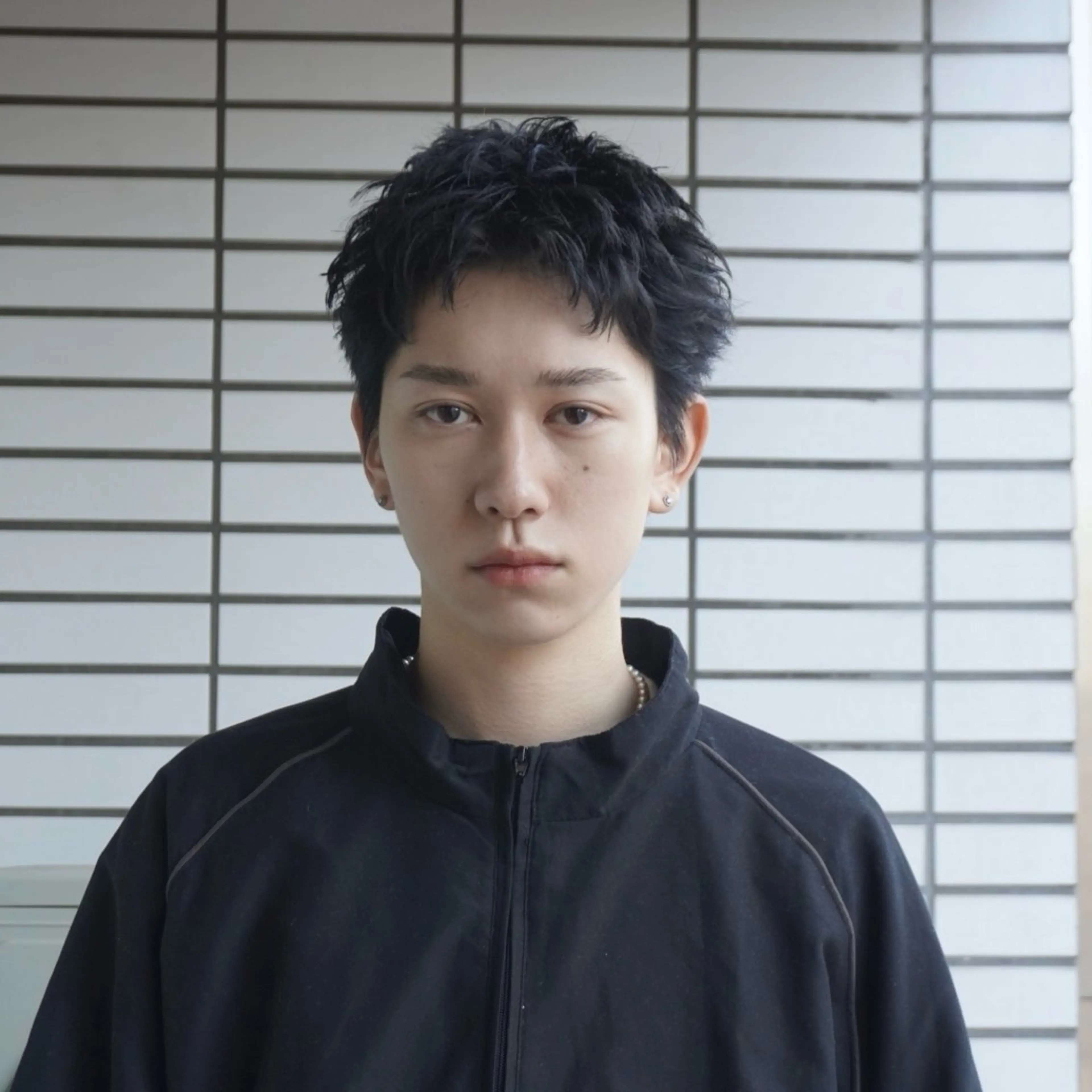 メンズ RIKU⚡️毛流れ ヘア×眉ワックスのヘアスタイル