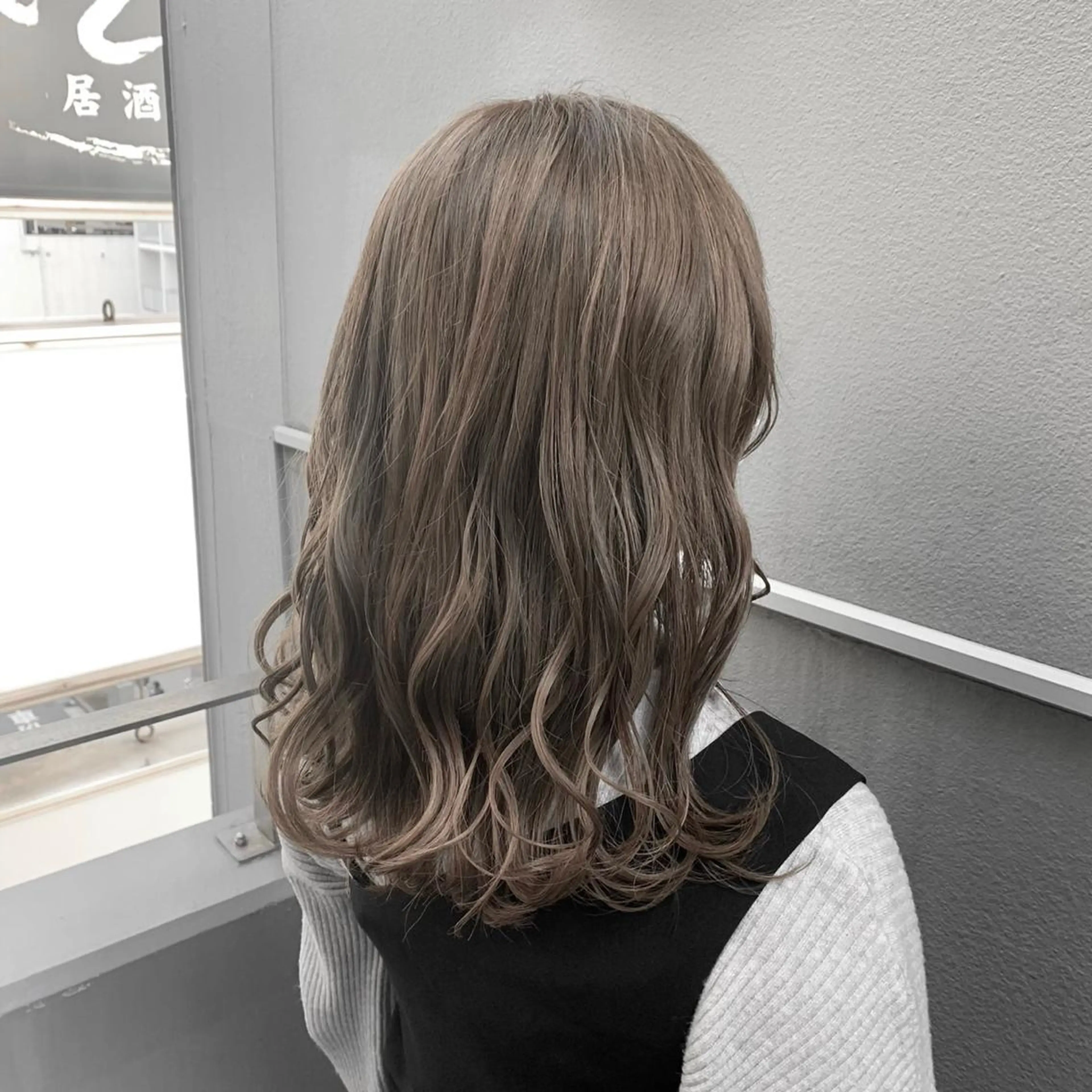 セミロング カラー 透明感カラー トリートメント HACCH （ハッチ）所属・🪼ボブ/ミニボブ レイヤーボブ🪼のヘアスタイル