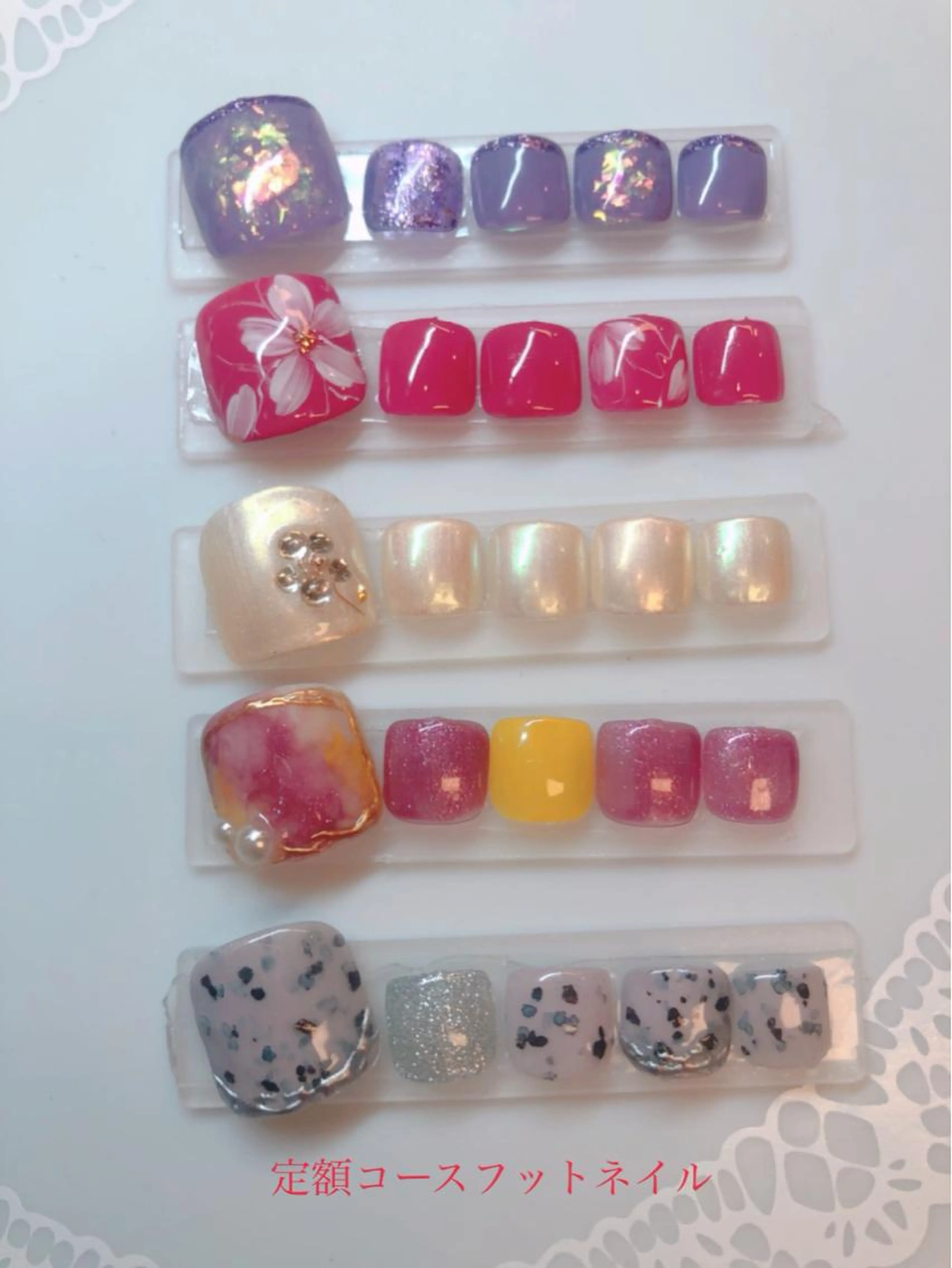 定額フットコース💅　オフありの方は＋500円の写真