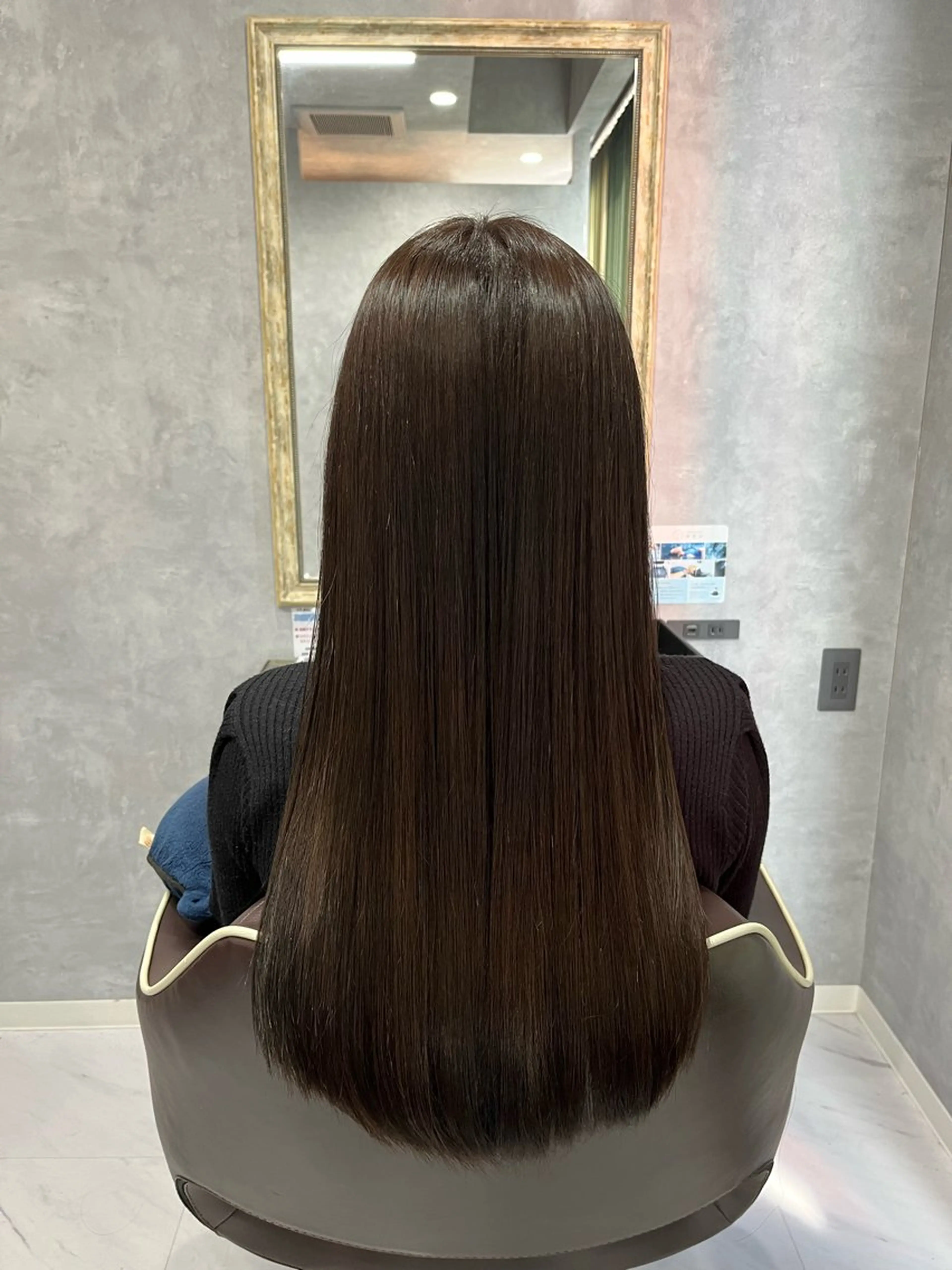 ロング カット トリートメント 髪質改善美容室／白石 凌大のヘアスタイル