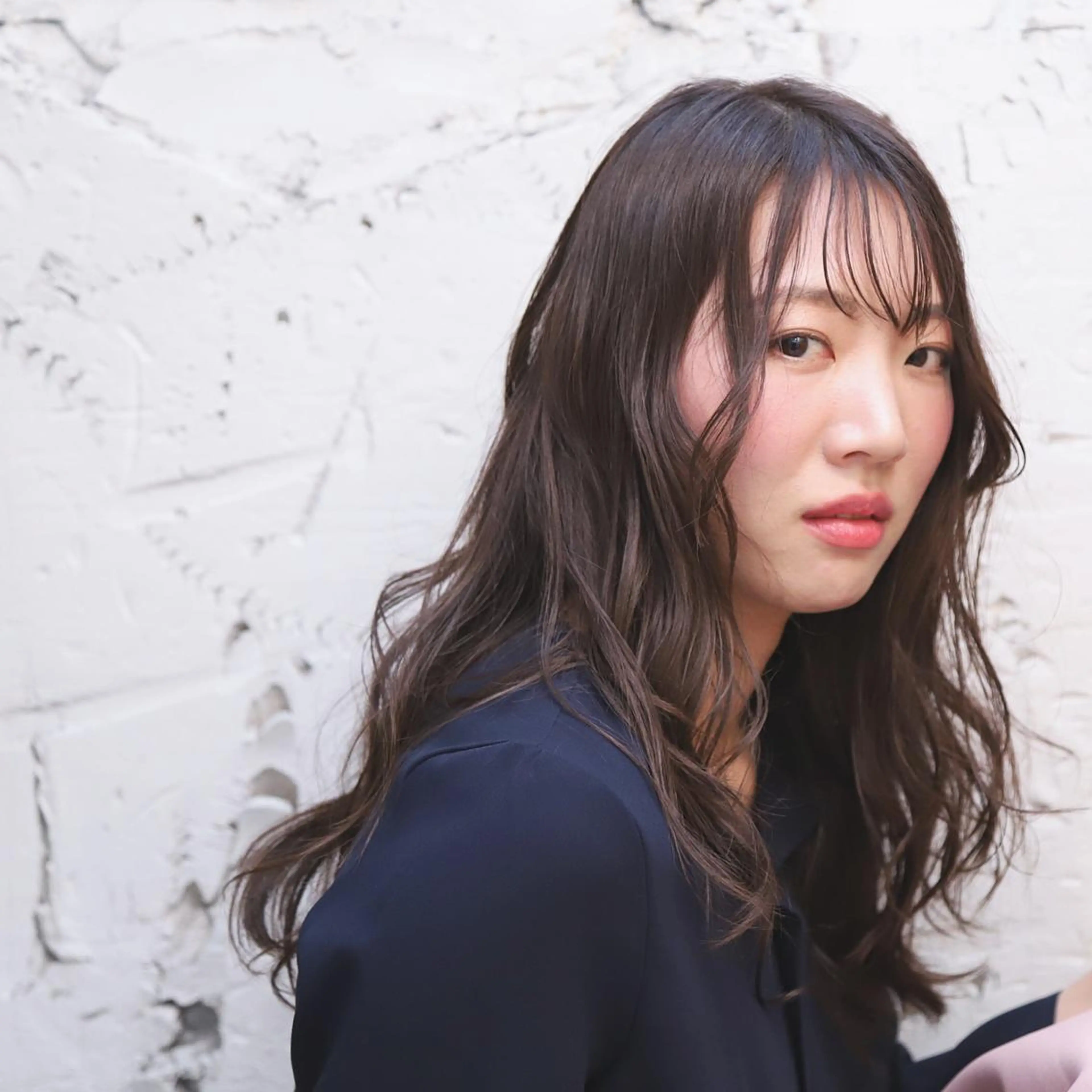 ロング 中山 泰徳のヘアスタイル
