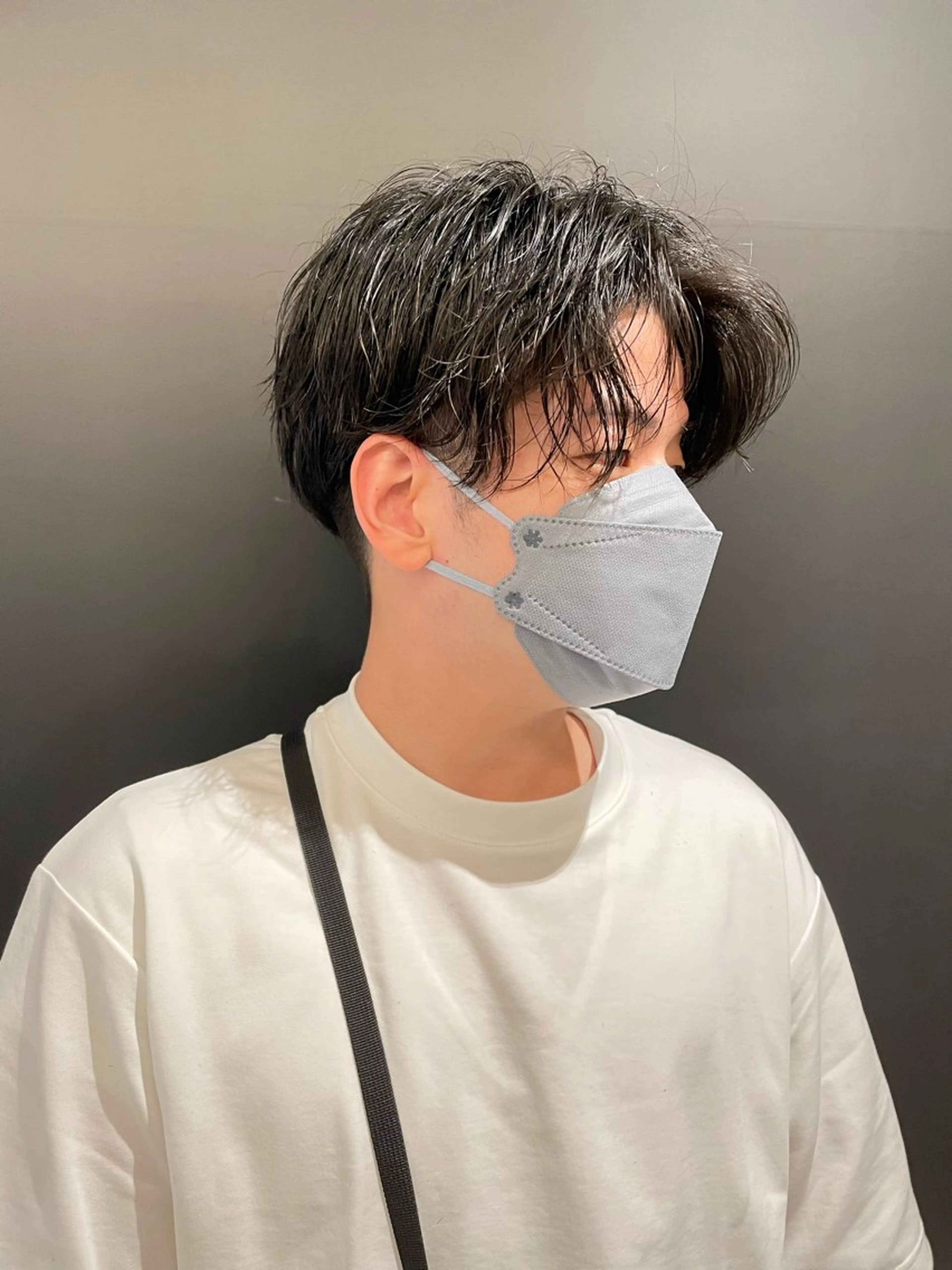 パーマ メンズ メンズパーマ ニュアンスパーマ カット パーマ 立川/メンズヘア/ 眉スタイリングの眉毛・アイブロウイメージ