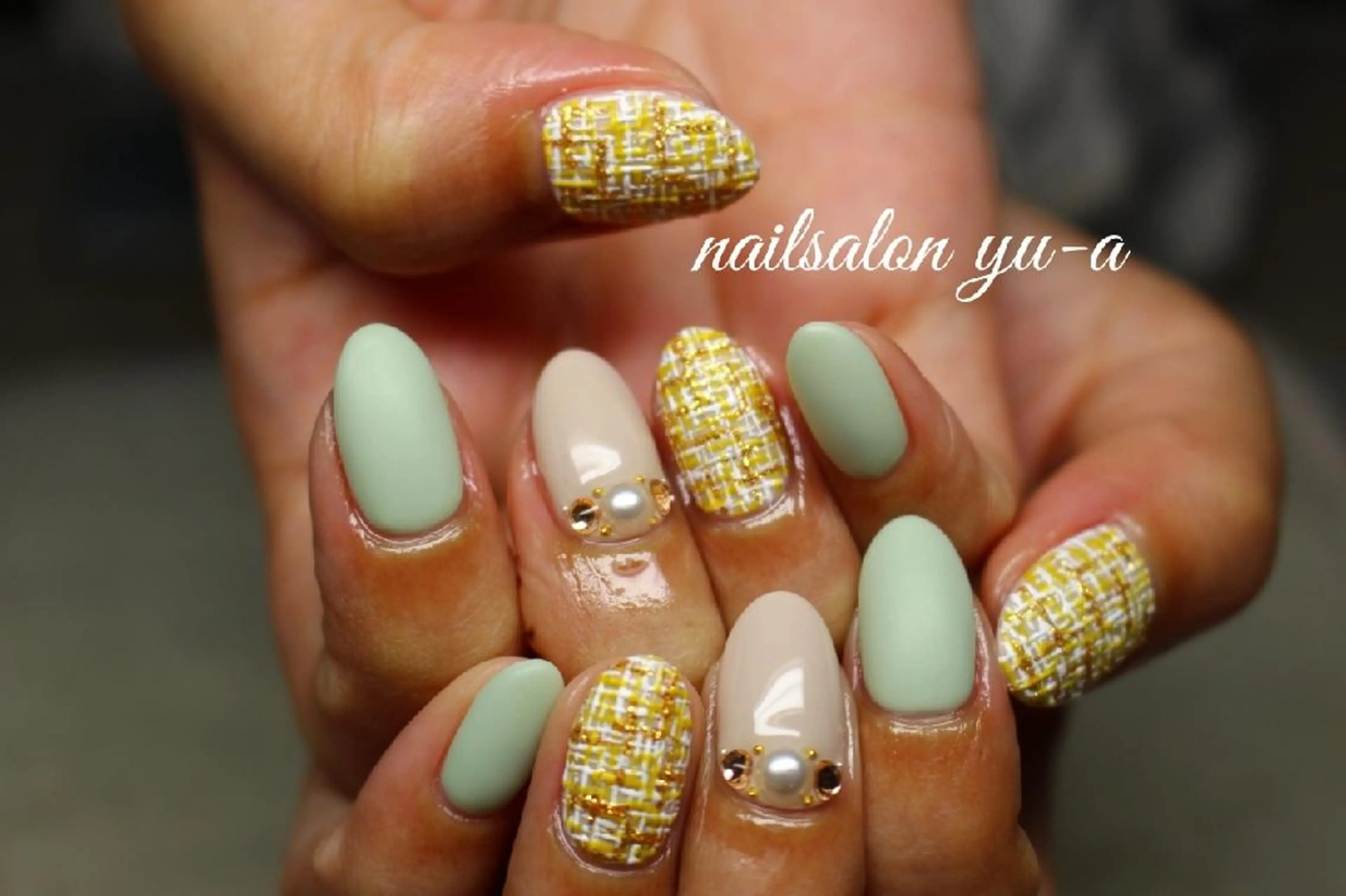 ネイル ハンドネイル yu-a☆   柏ネイルのネイルデザイン