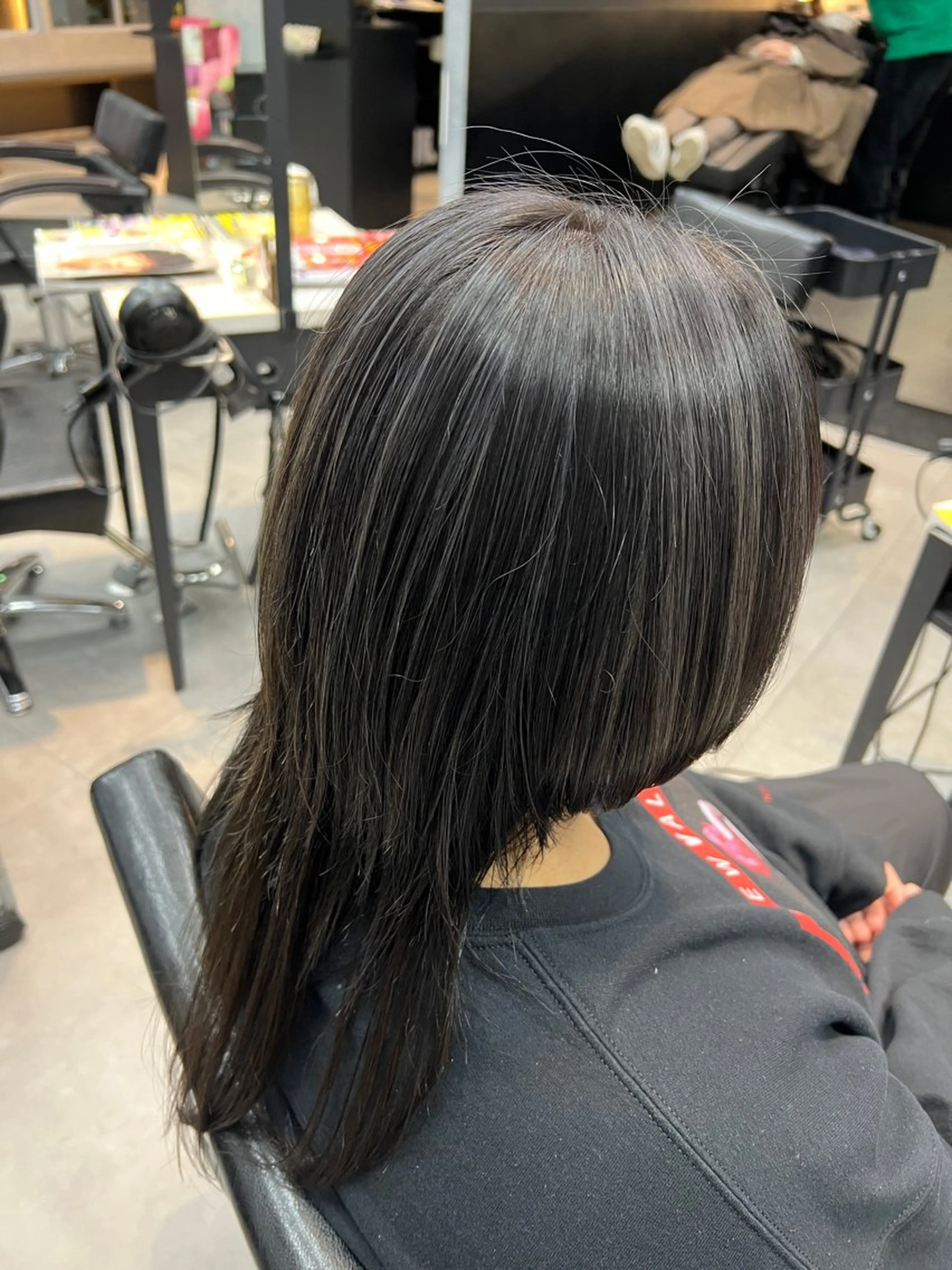 ロング カラー ハイライトカラー ハイライト 🐬Rara 🐬のヘアスタイル