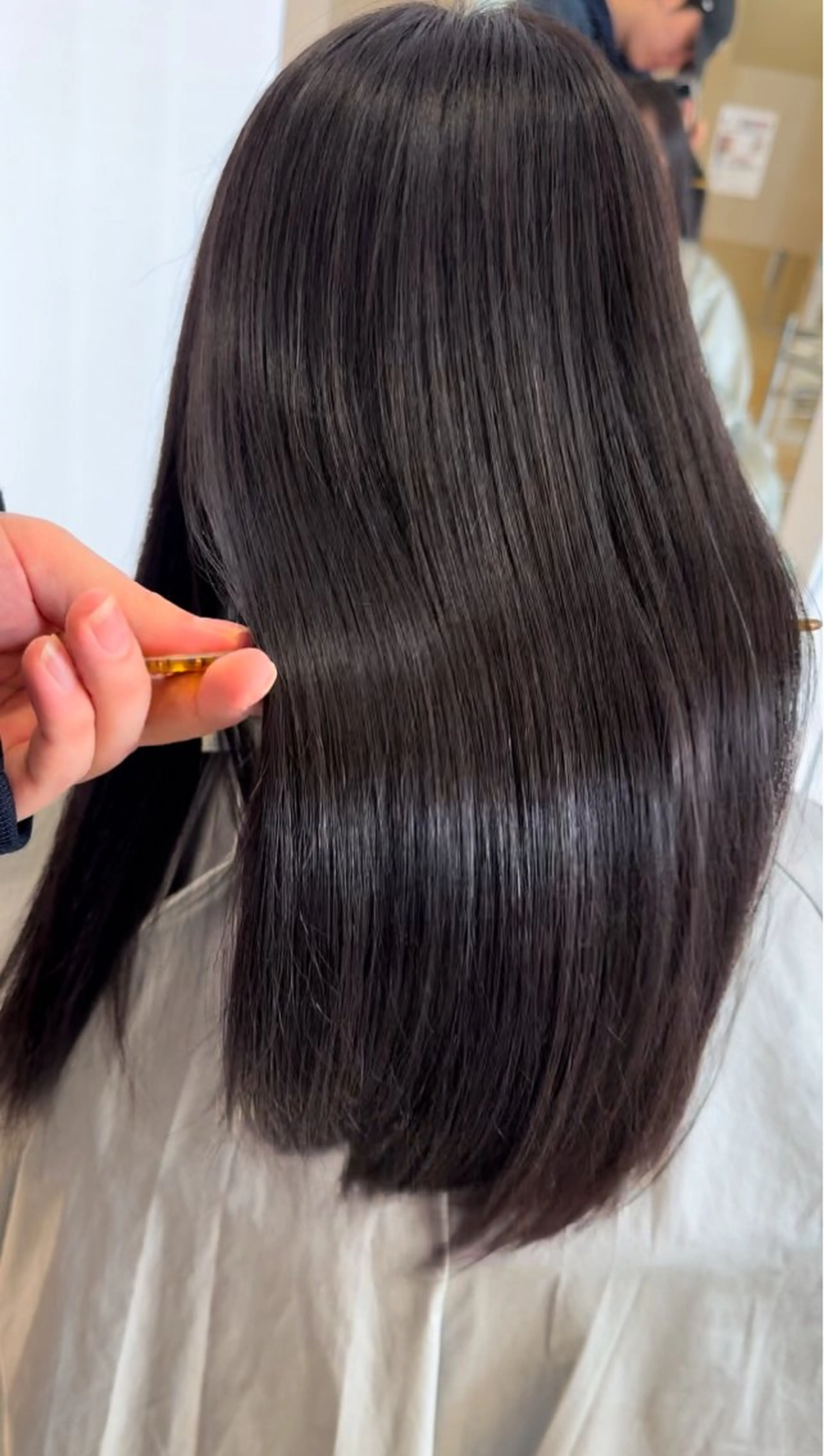 ロング 縮毛矯正 🎈カラーエステ 🎈通事  啓人のヘアスタイル