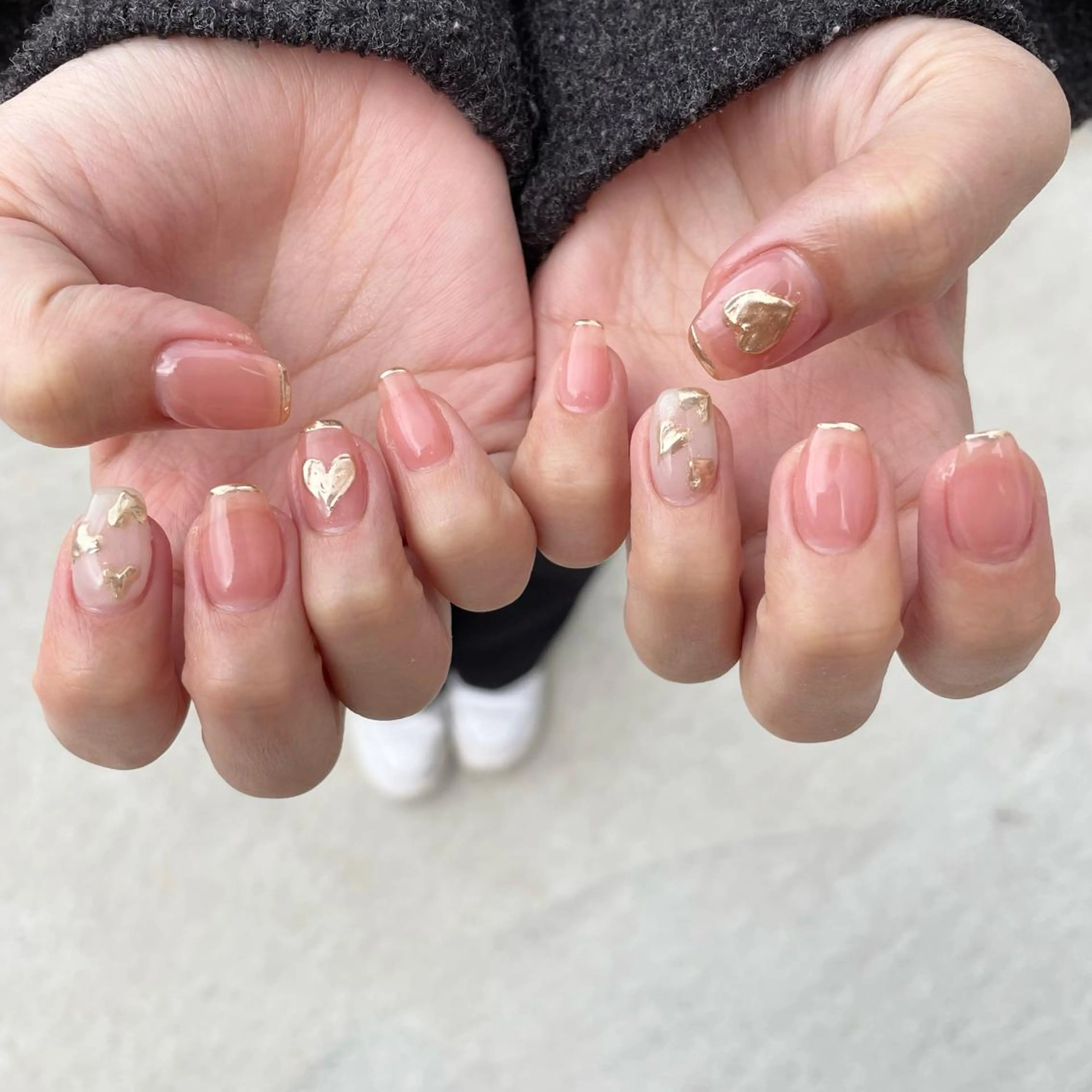 ネイル ハンドネイル Sea  nail by emaのネイルデザイン