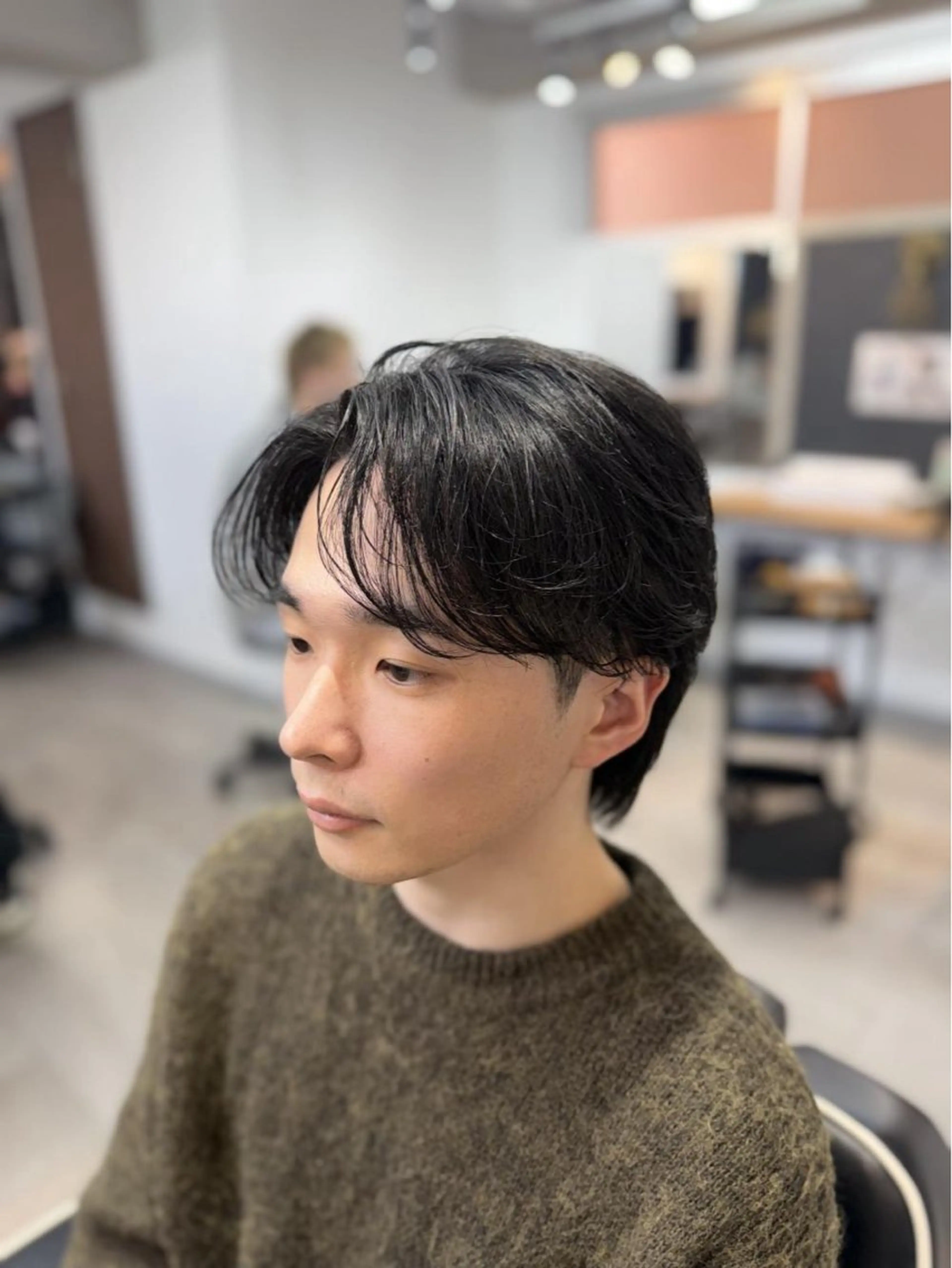 《🎊​〜​オープン記念限定​〜​🎊》【1日1名Y2K平成バイブル】メンズカット✕フェザーバング／ツーブロック／メンズ特化の写真