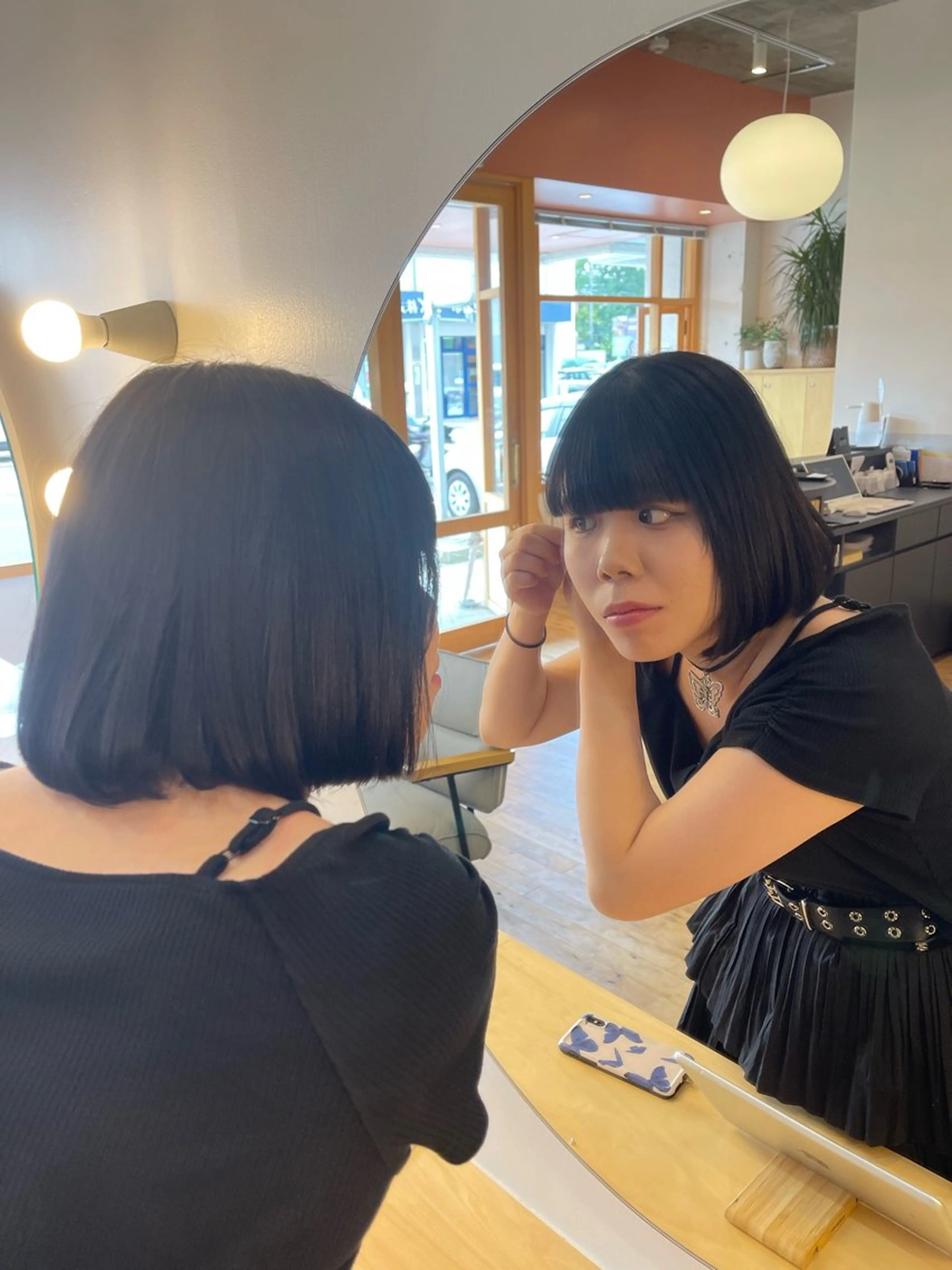 ショート ミューズ一社所属・せ らのヘアスタイル