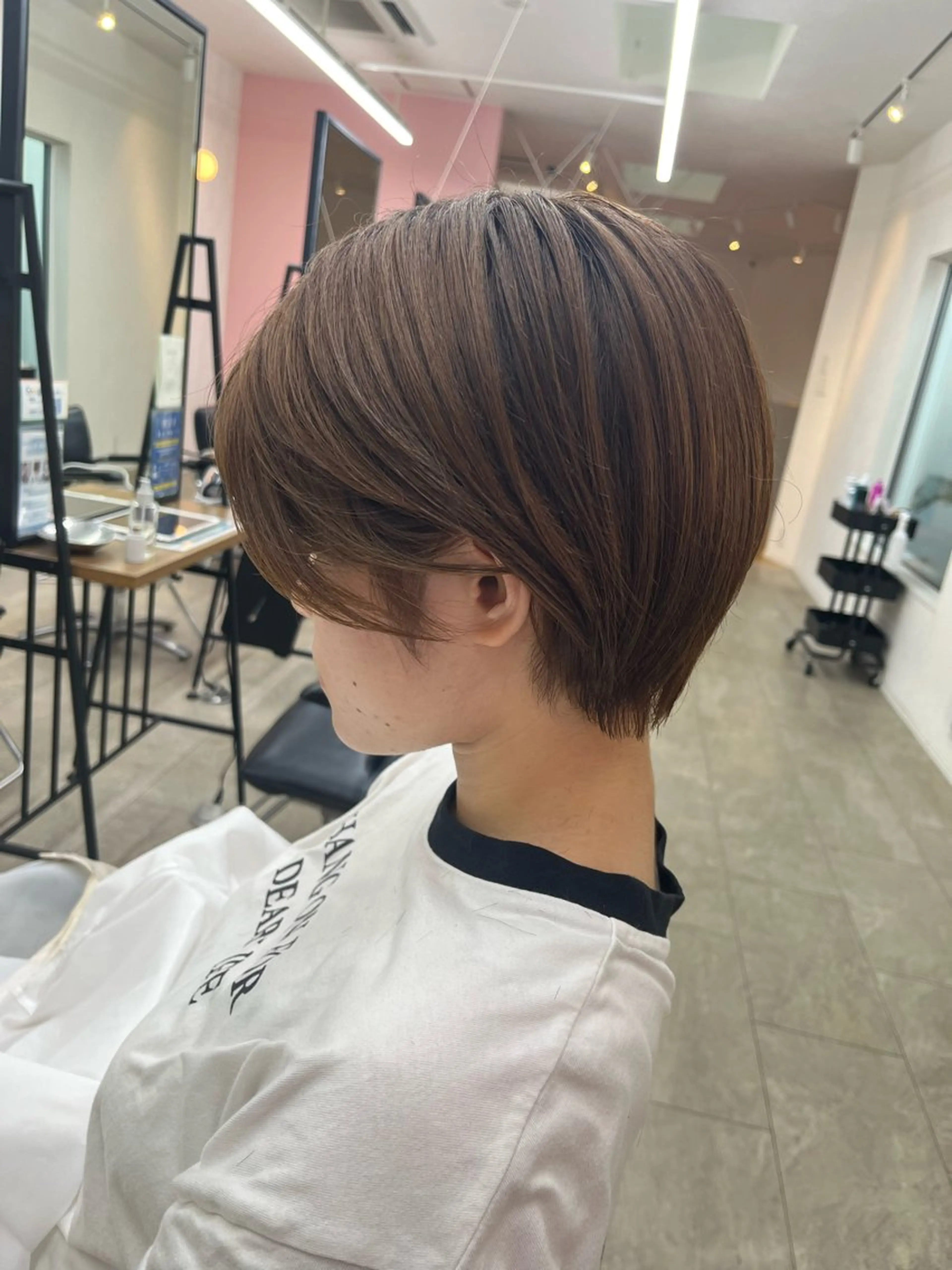 ショート 丸みショート ショートヘア カット トリートメント 髪質改善/増田拓真 金沢市/内灘/美容室のヘアスタイル