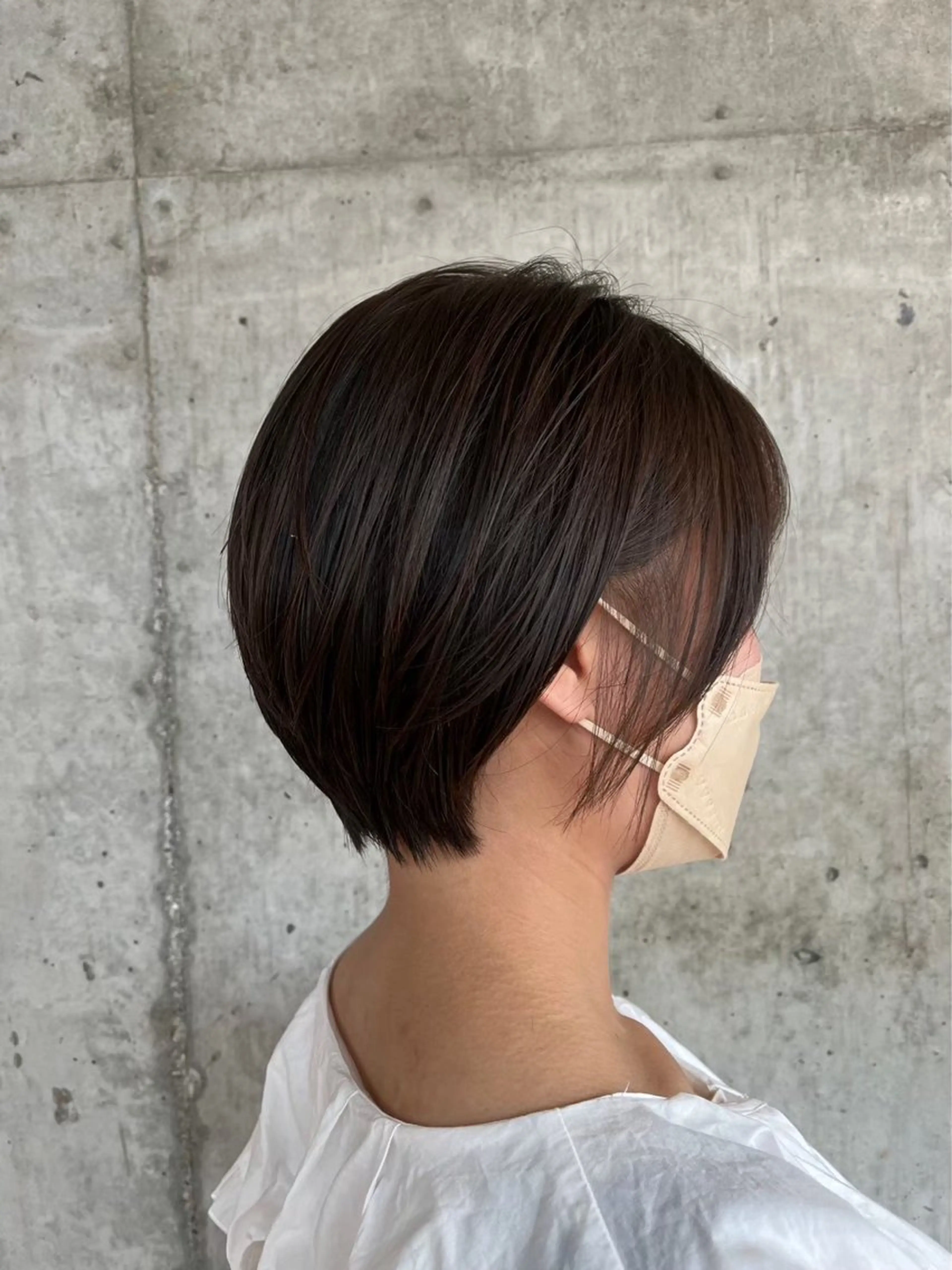 ショート ショートボブ ボブ ショートヘア 丸山 志織のヘアスタイル