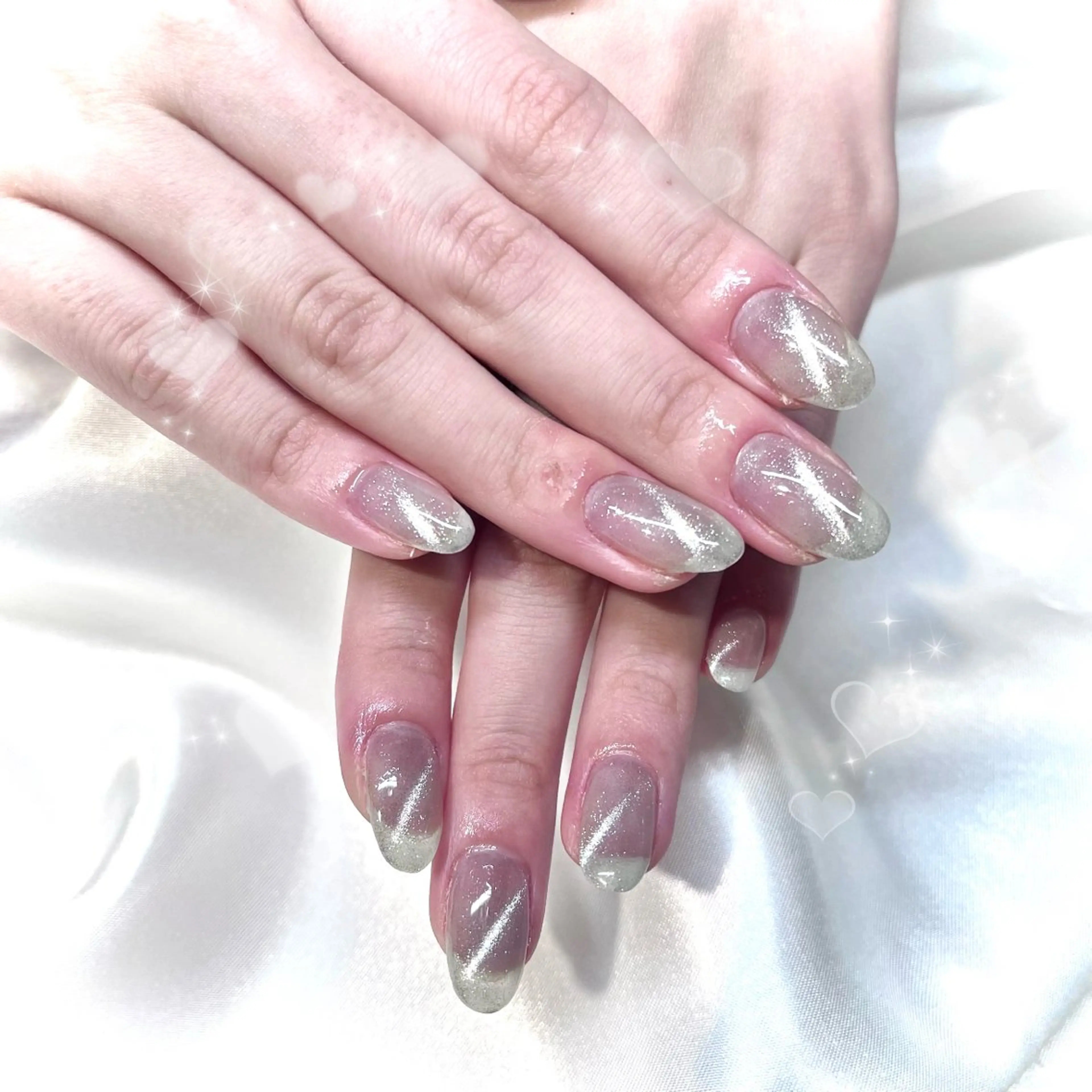 ネイル ハンドネイル 川村 優奈𝜗𝜚のネイルデザイン