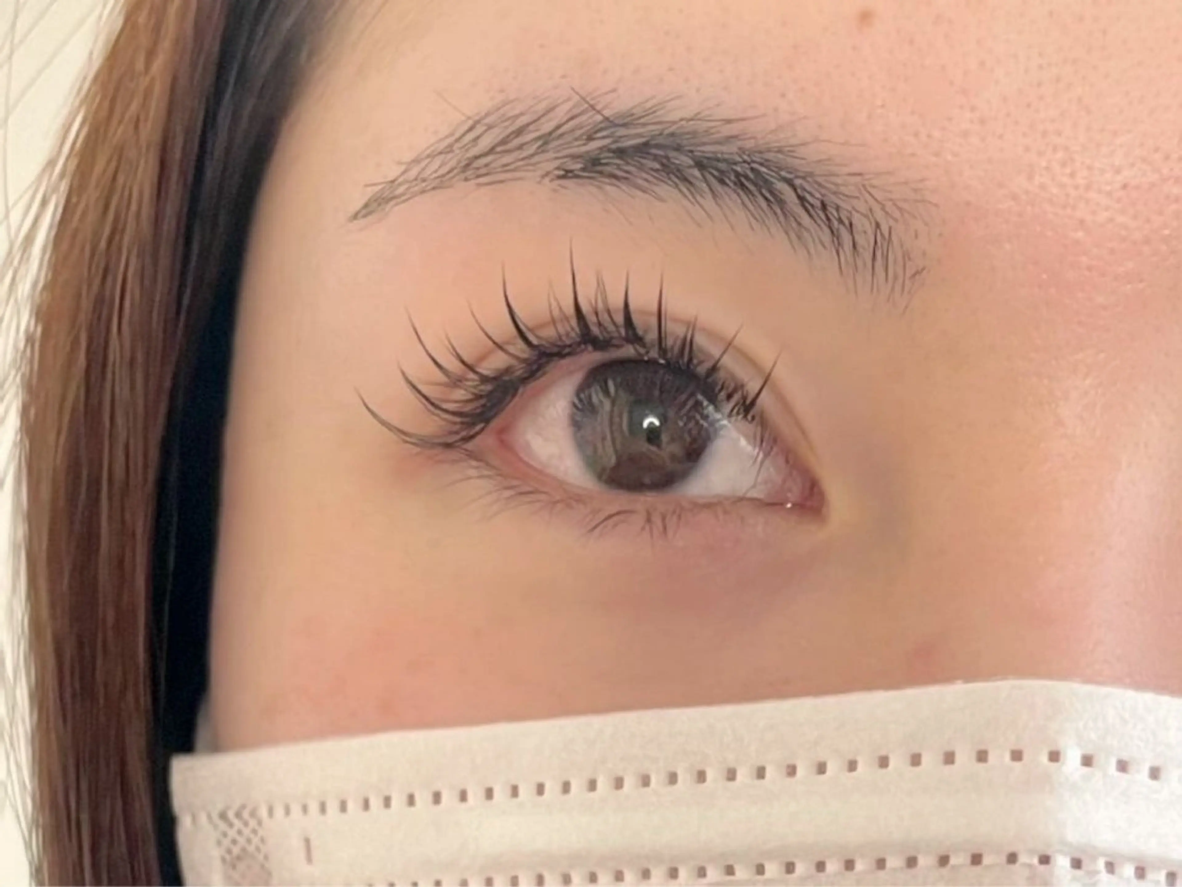 【新規】ワンホンエクステ🐼【120本まで】コーティング付き☑️の写真