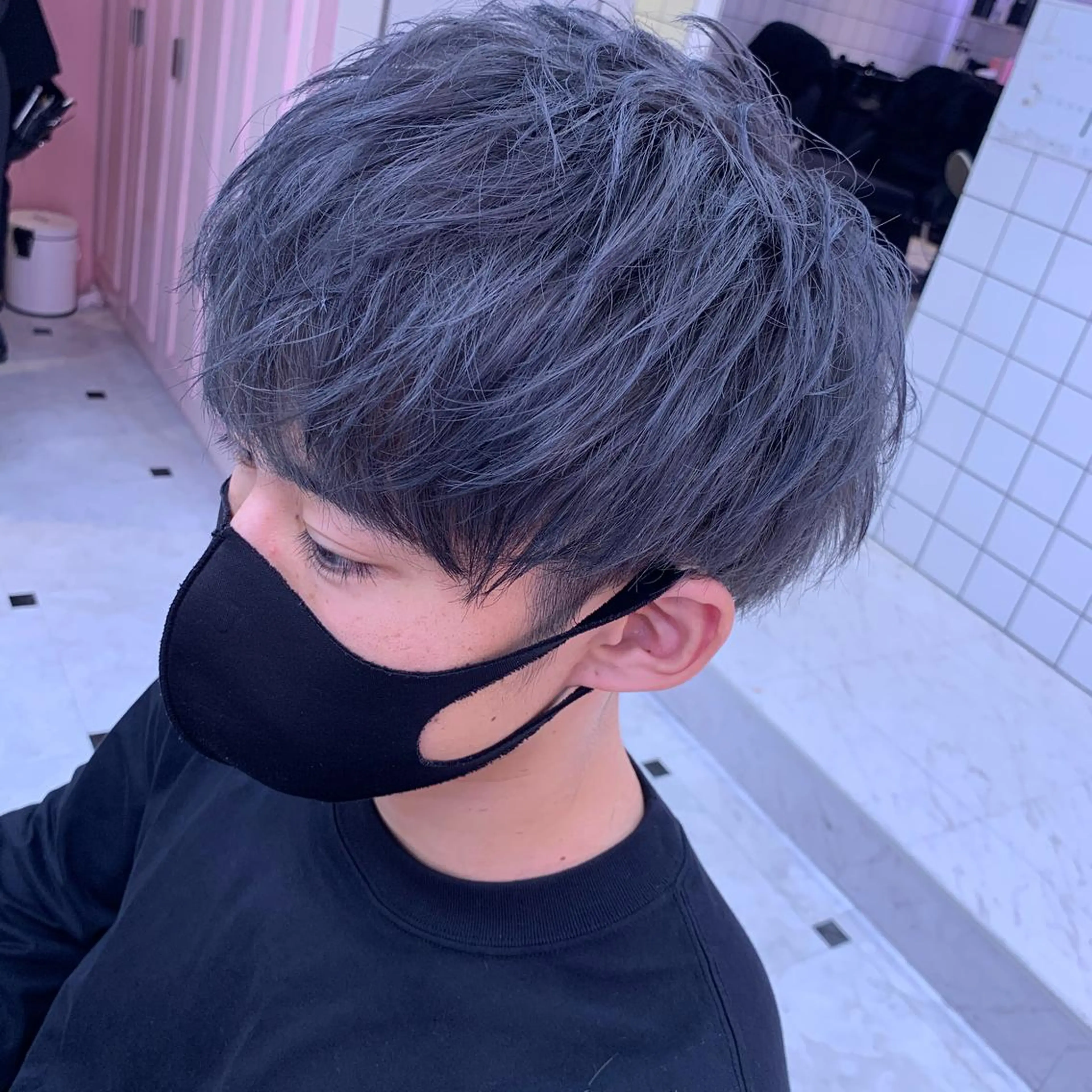 ショート カラー パーマ ヘアアレンジ メンズ 🌈トレンドヘア 🌈WATARU🌈のヘアスタイル