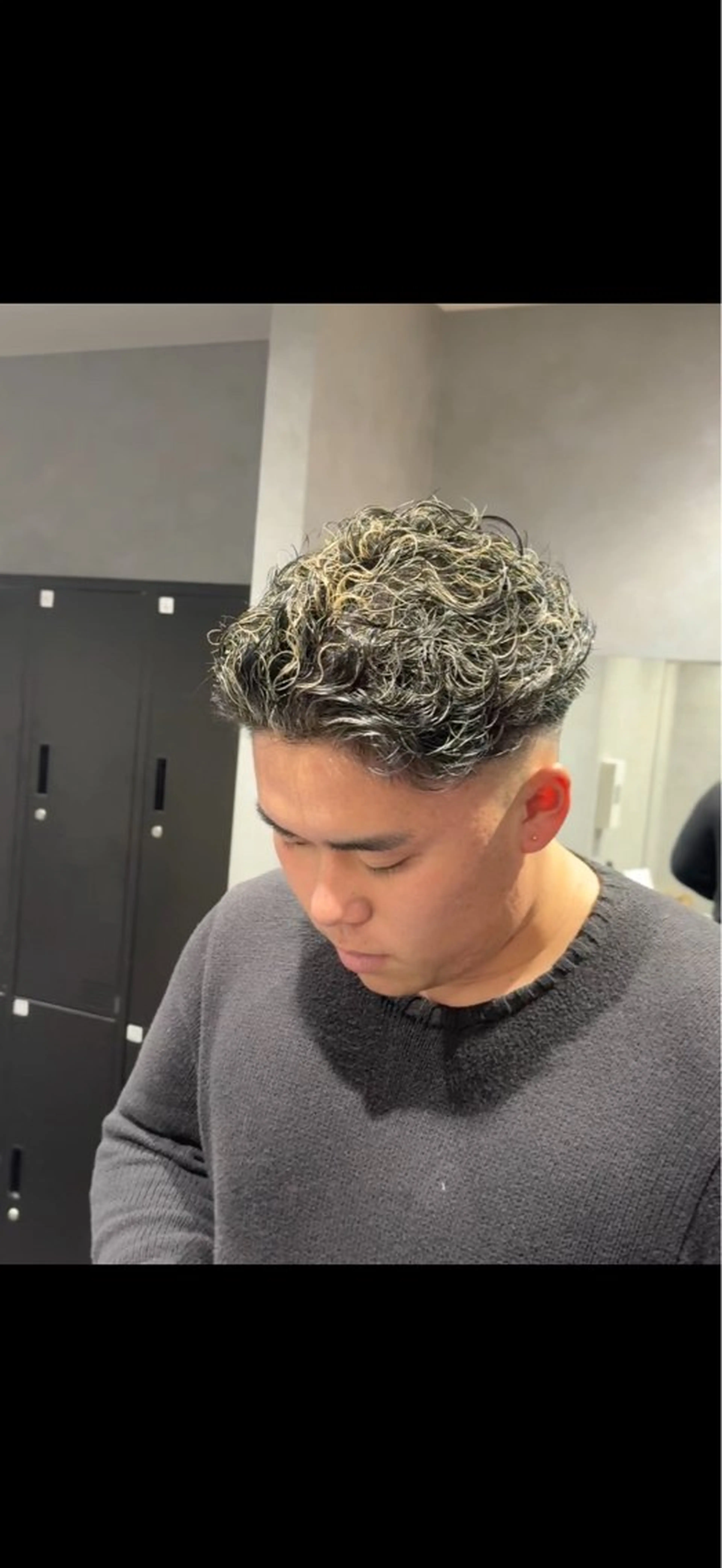 ショート パーマ メンズ メンズパーマ カット ヘアカラー メンズパーマ特化 美容師kouyaのヘアスタイル