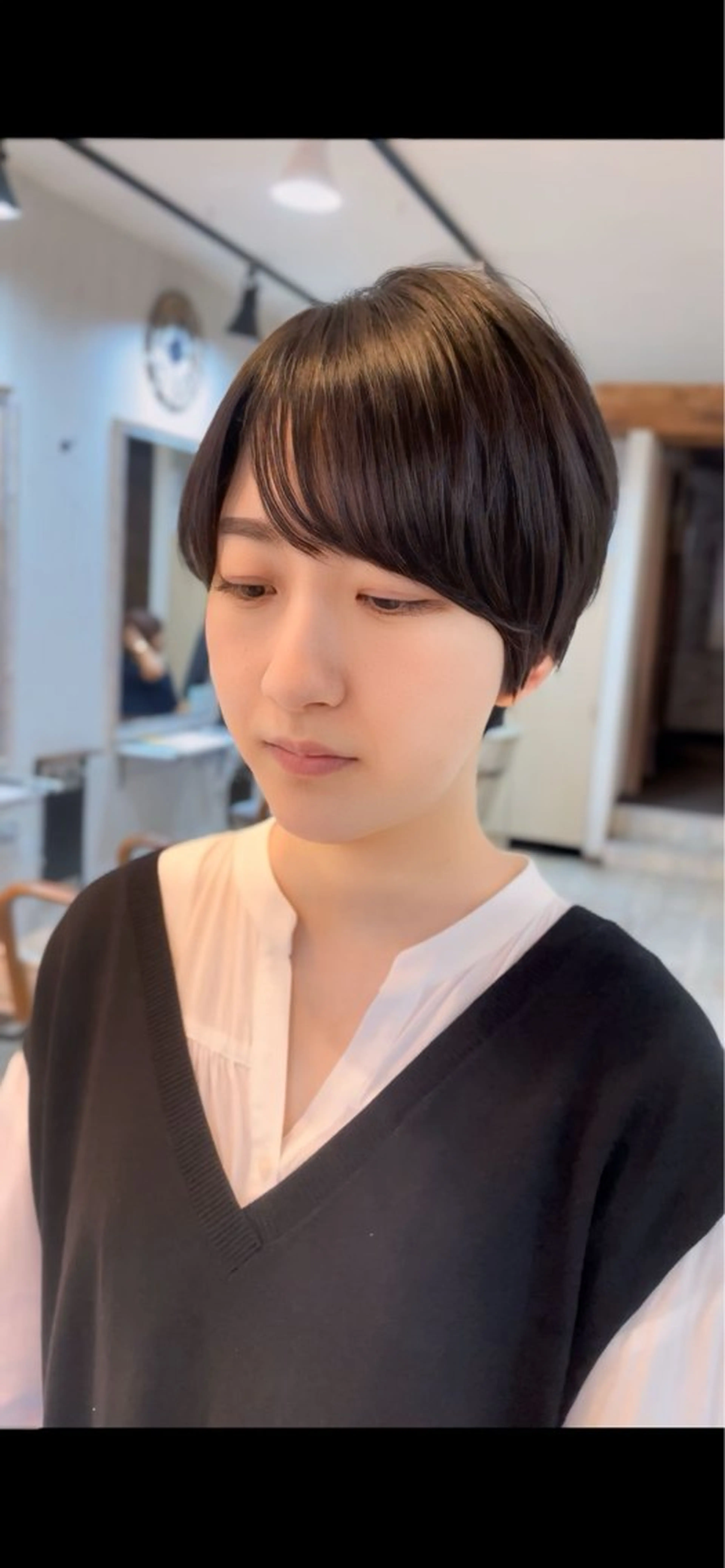 ショート 丸みショート ショートヘア 桜木町/西山竜一 /大人可愛い×美髪のヘアスタイル