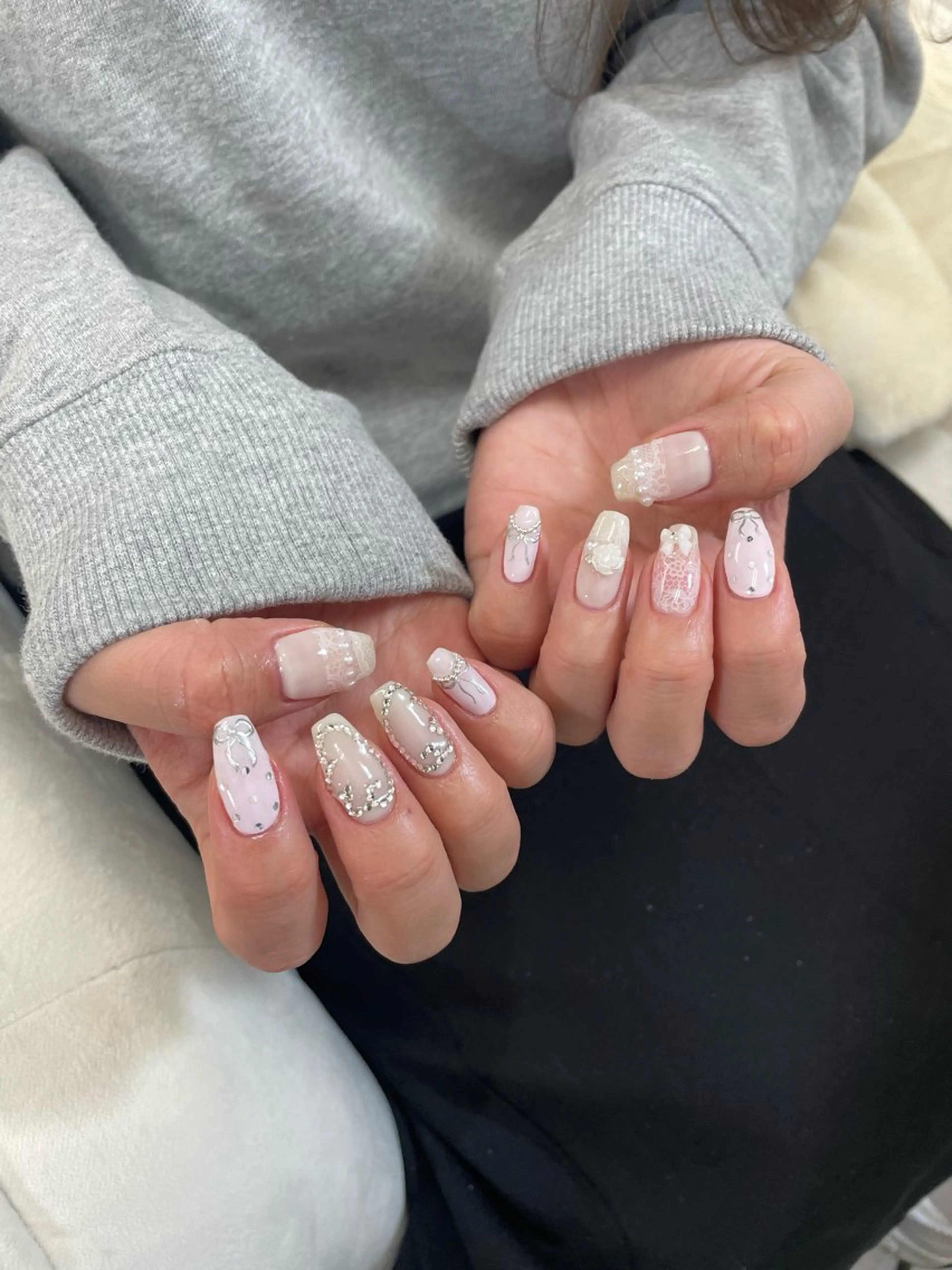 ネイル ハンドネイル koyu 🩶のネイルデザイン