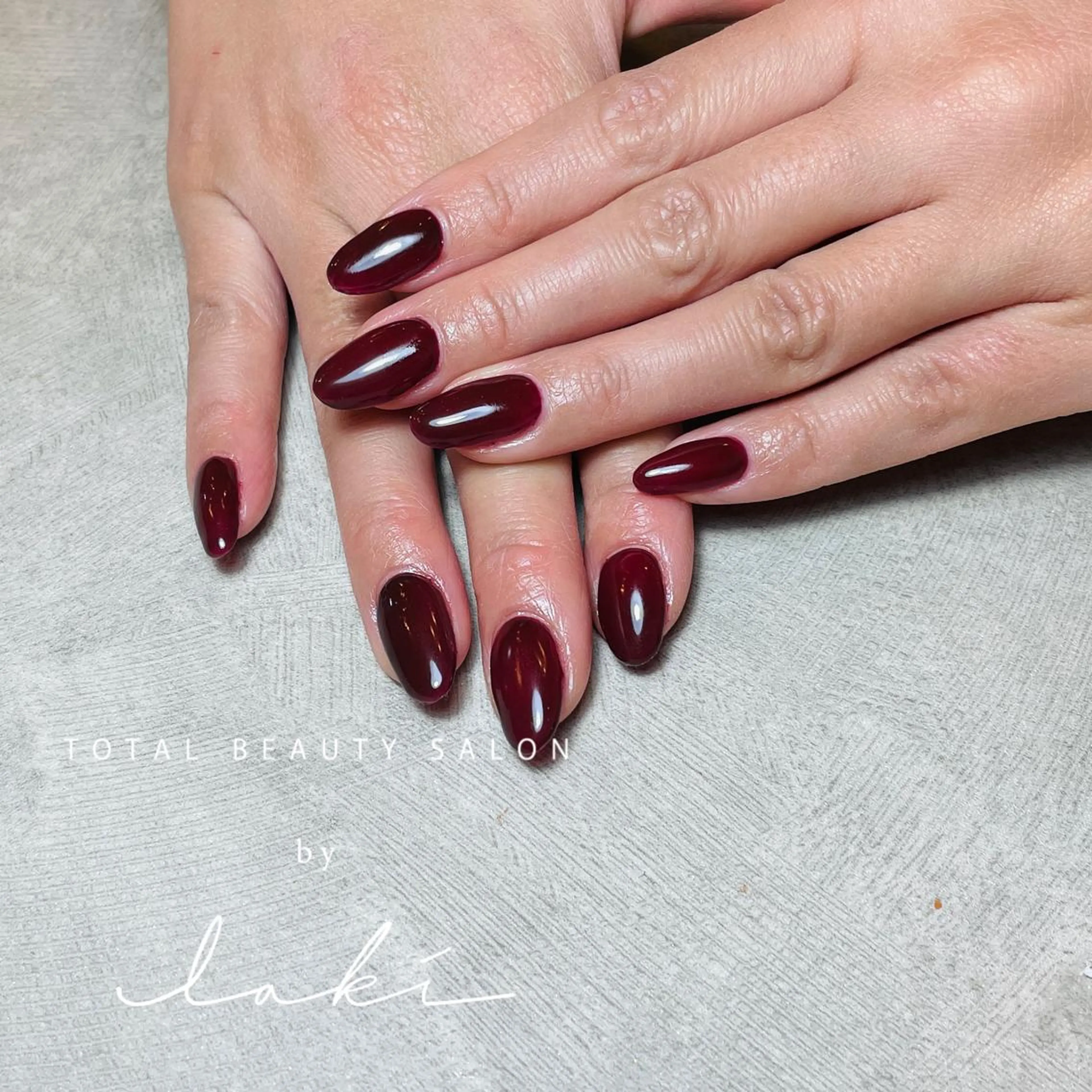 ネイル ボルドー my&_ maimiのネイルデザイン