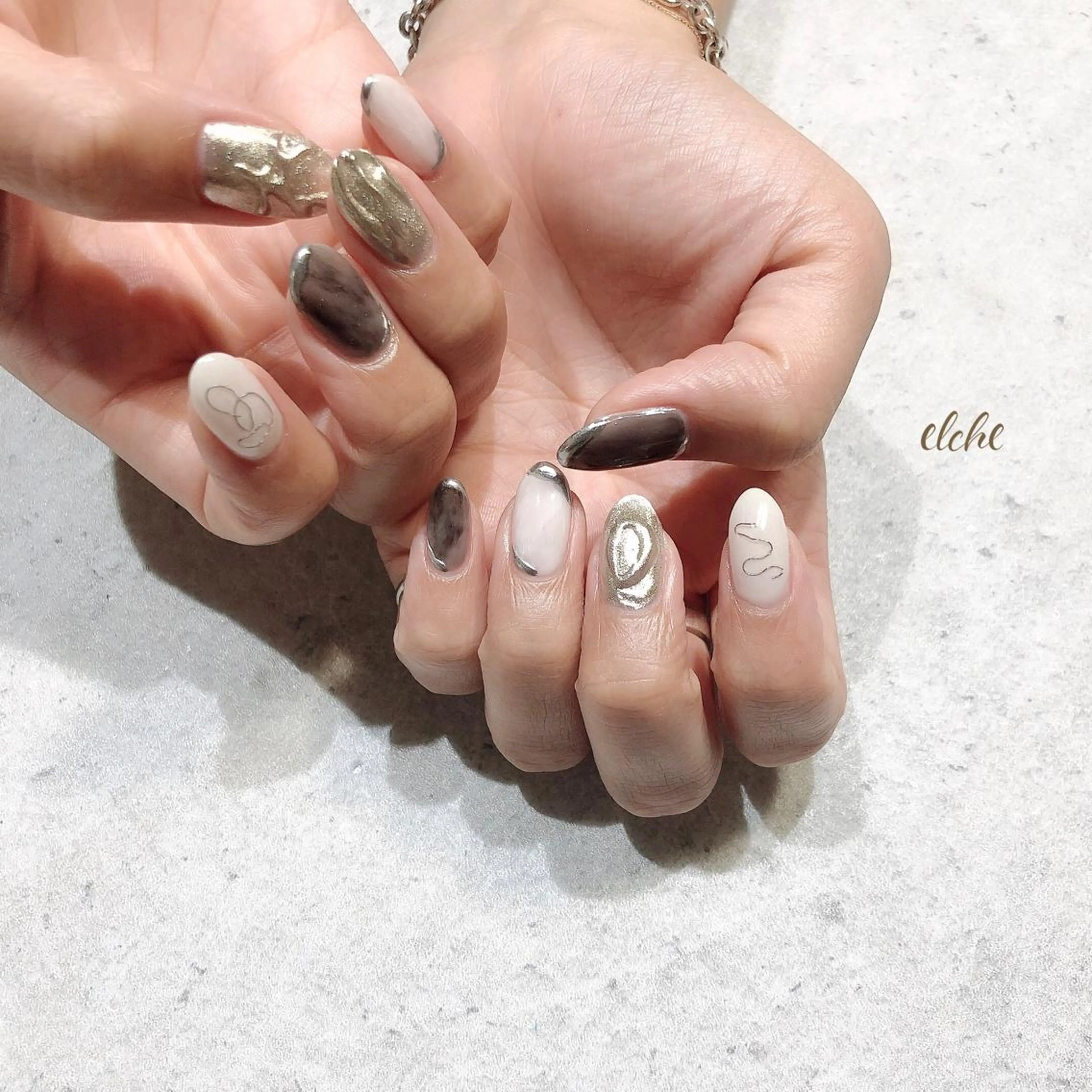 ネイル Rio 𓍼のネイルデザイン