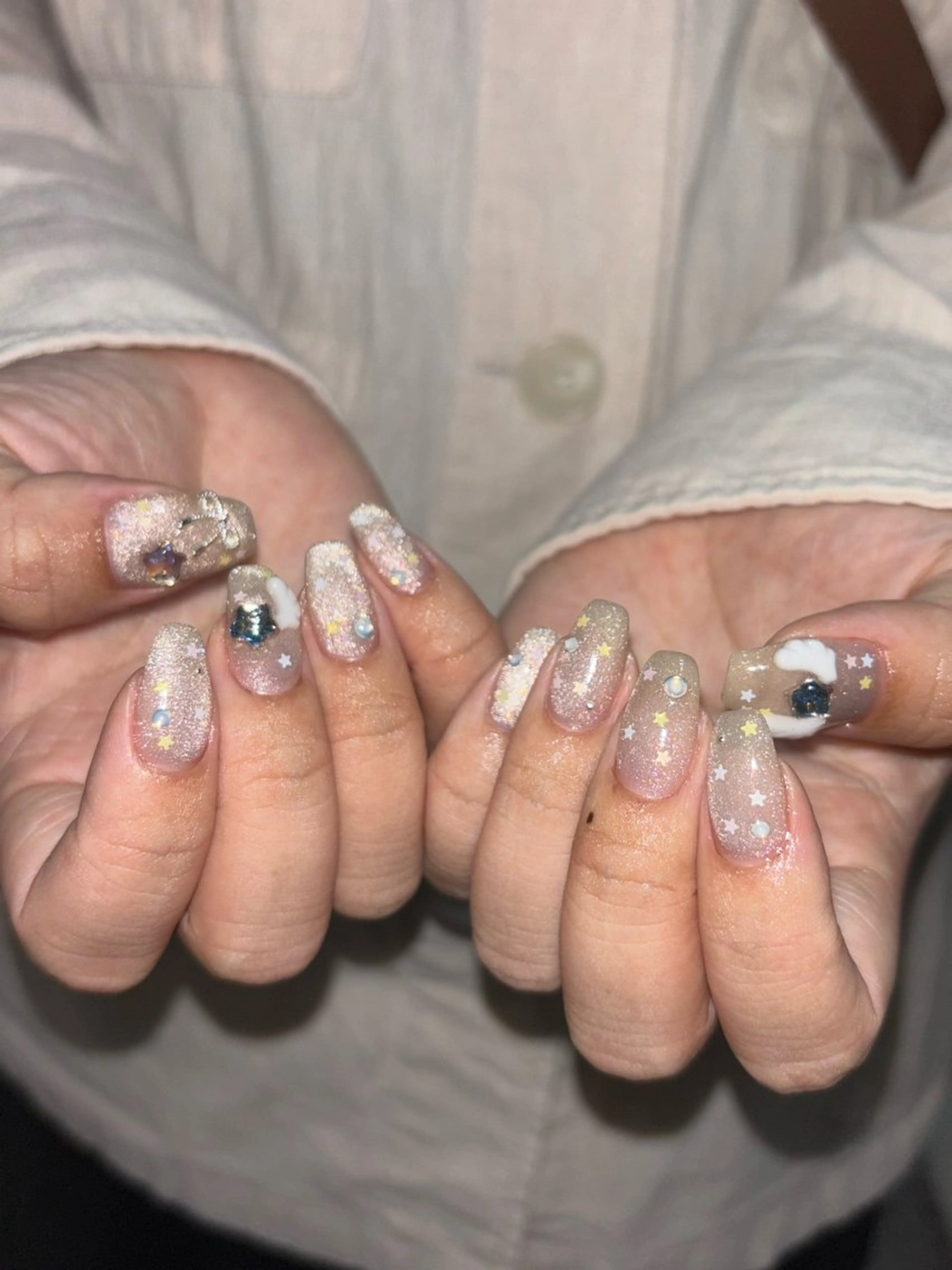 【ハンド】105分アートコース✨パラジェル変更無料✨（※ソフトジェルオフご新規様&30日以内再来店で無料）の写真