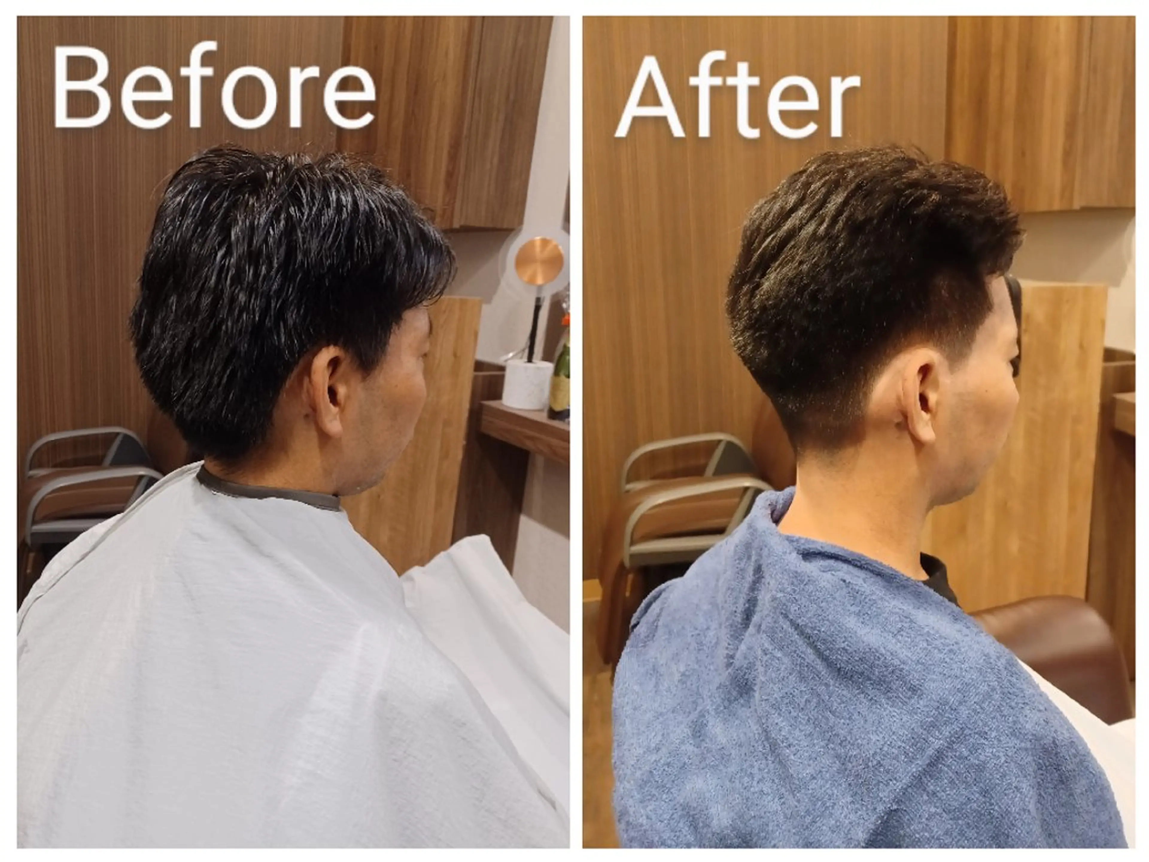 メンズ ショート BARBER 　STAG所属・BARBERSTAG 上拂恭平のヘアスタイル