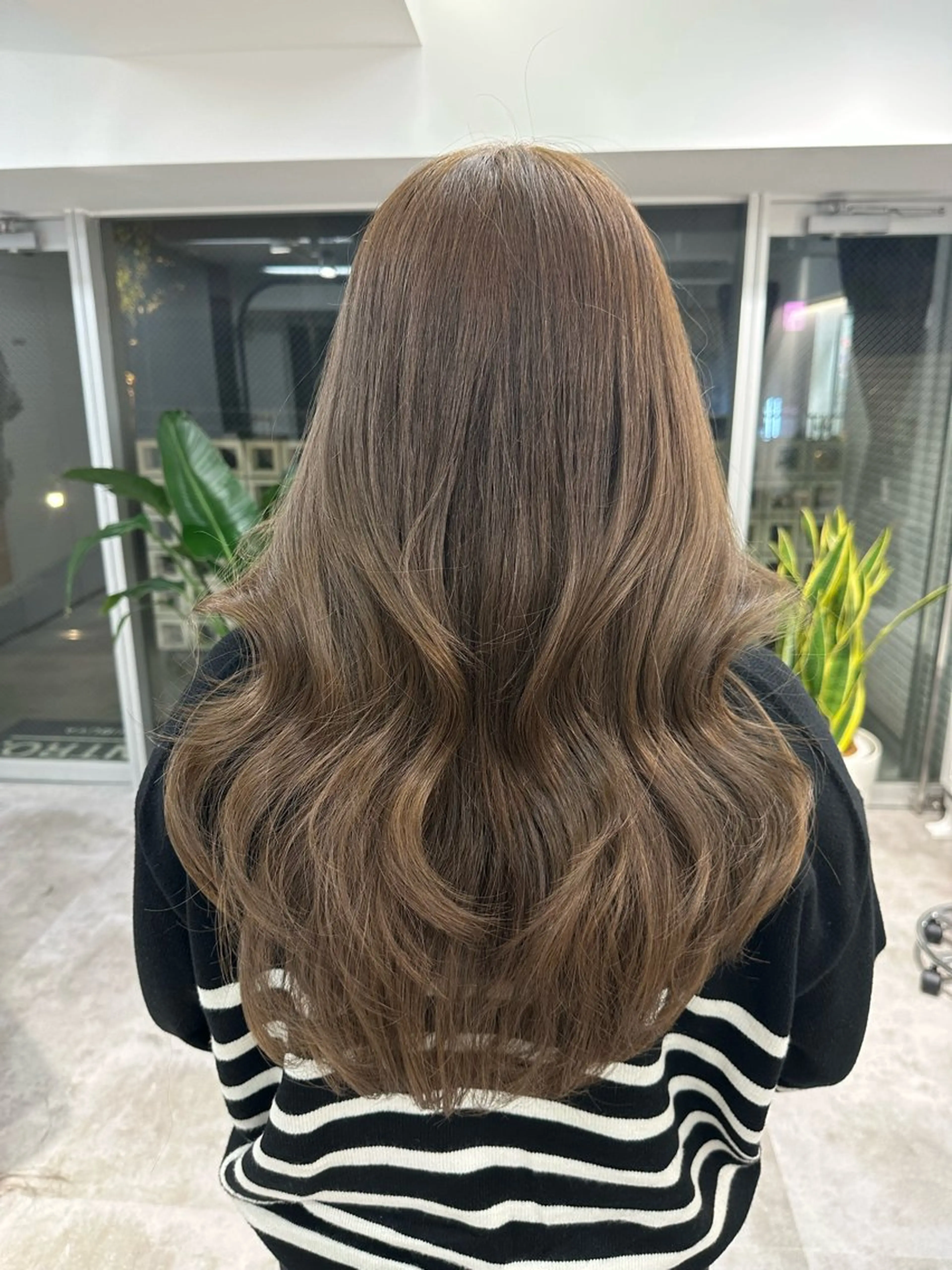 ミディアム カラー 韓国ヘア 店長NEGIのヘアスタイル
