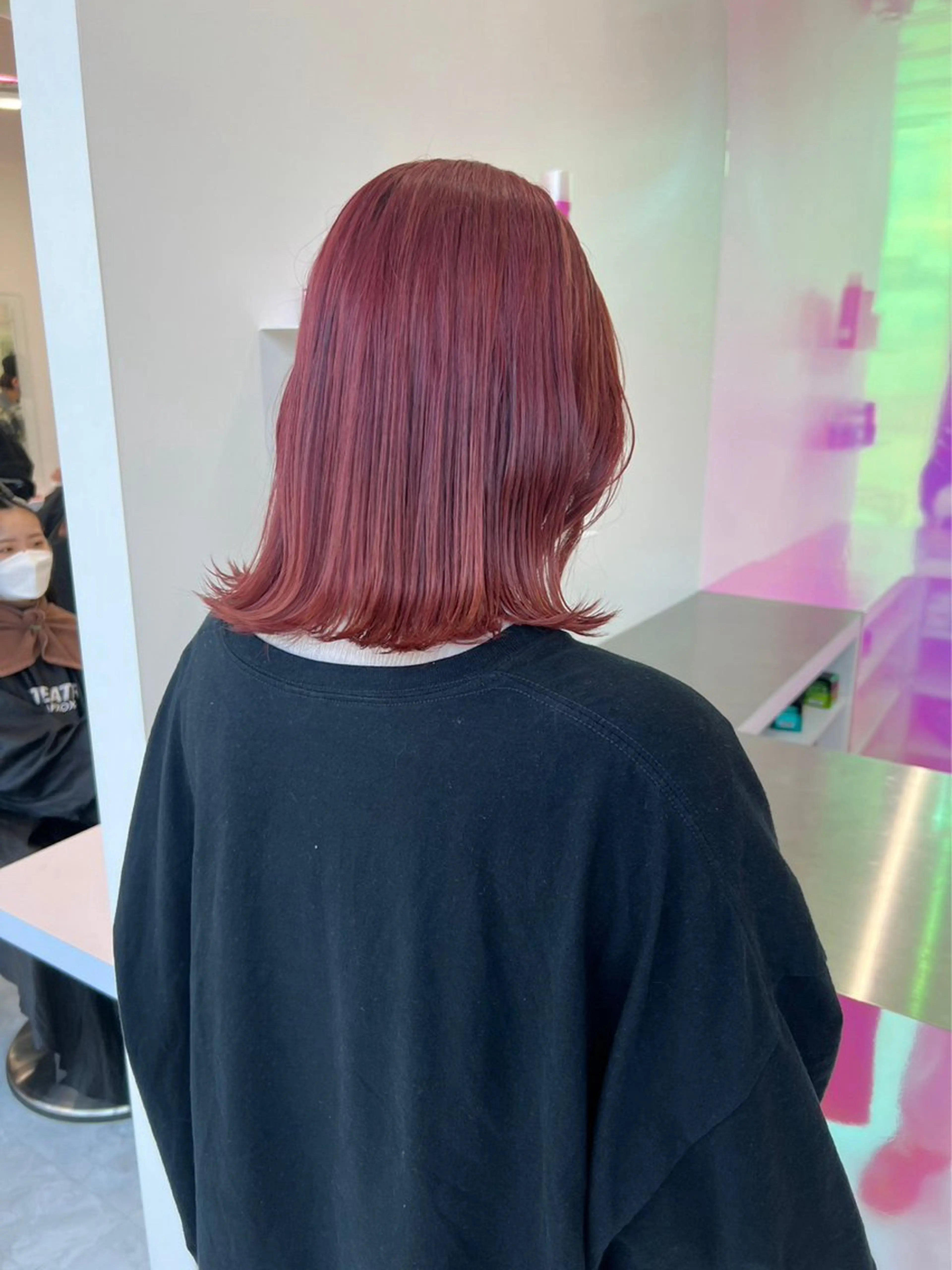 ミディアム カラー パーマ ヘアアレンジ メンズ 🤍透明感カラー🤍 似合わせ🤍AINEのヘアスタイル