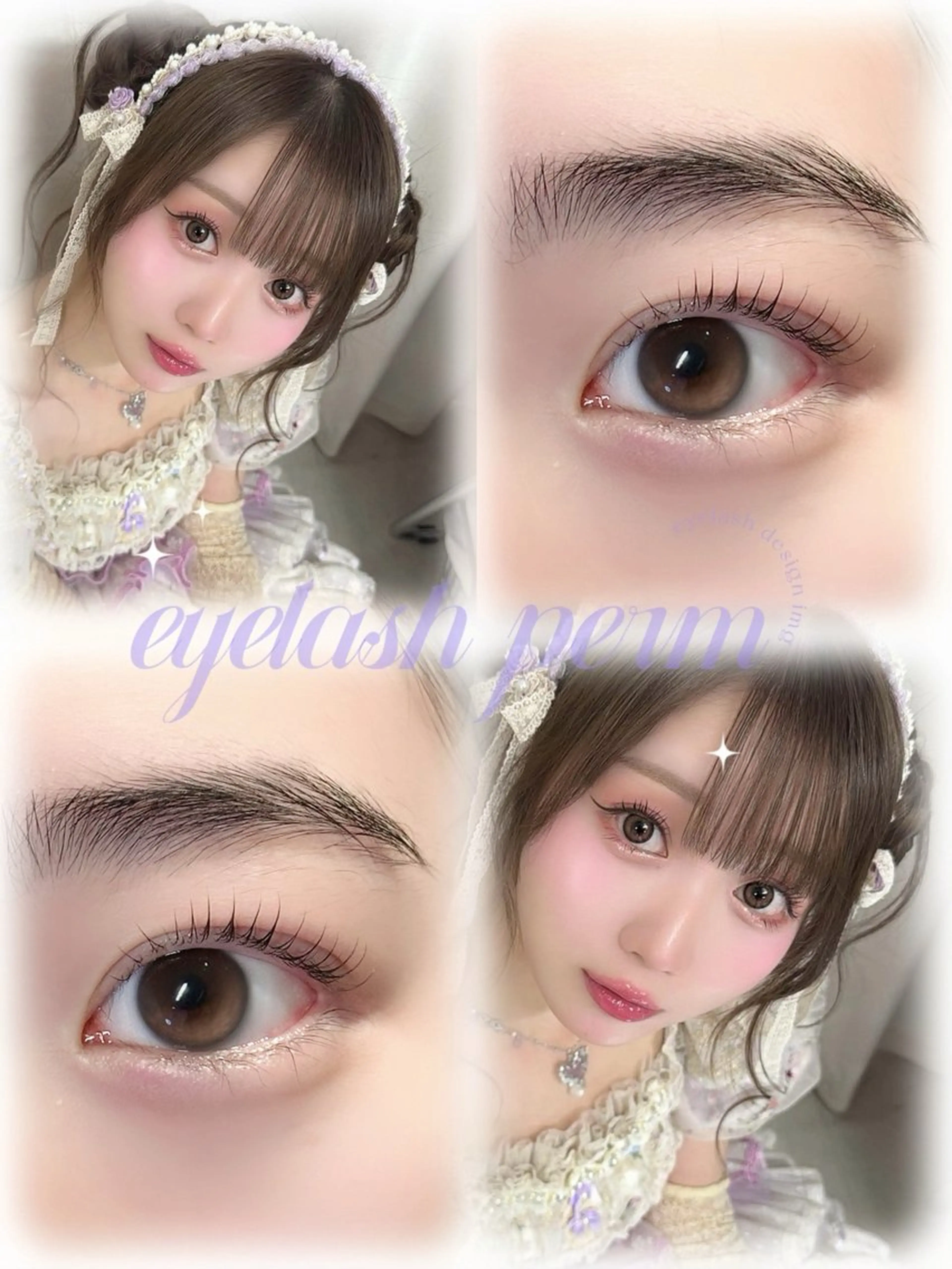 マツエク・マツパ mir Nanamiのマツエク・マツパデザイン