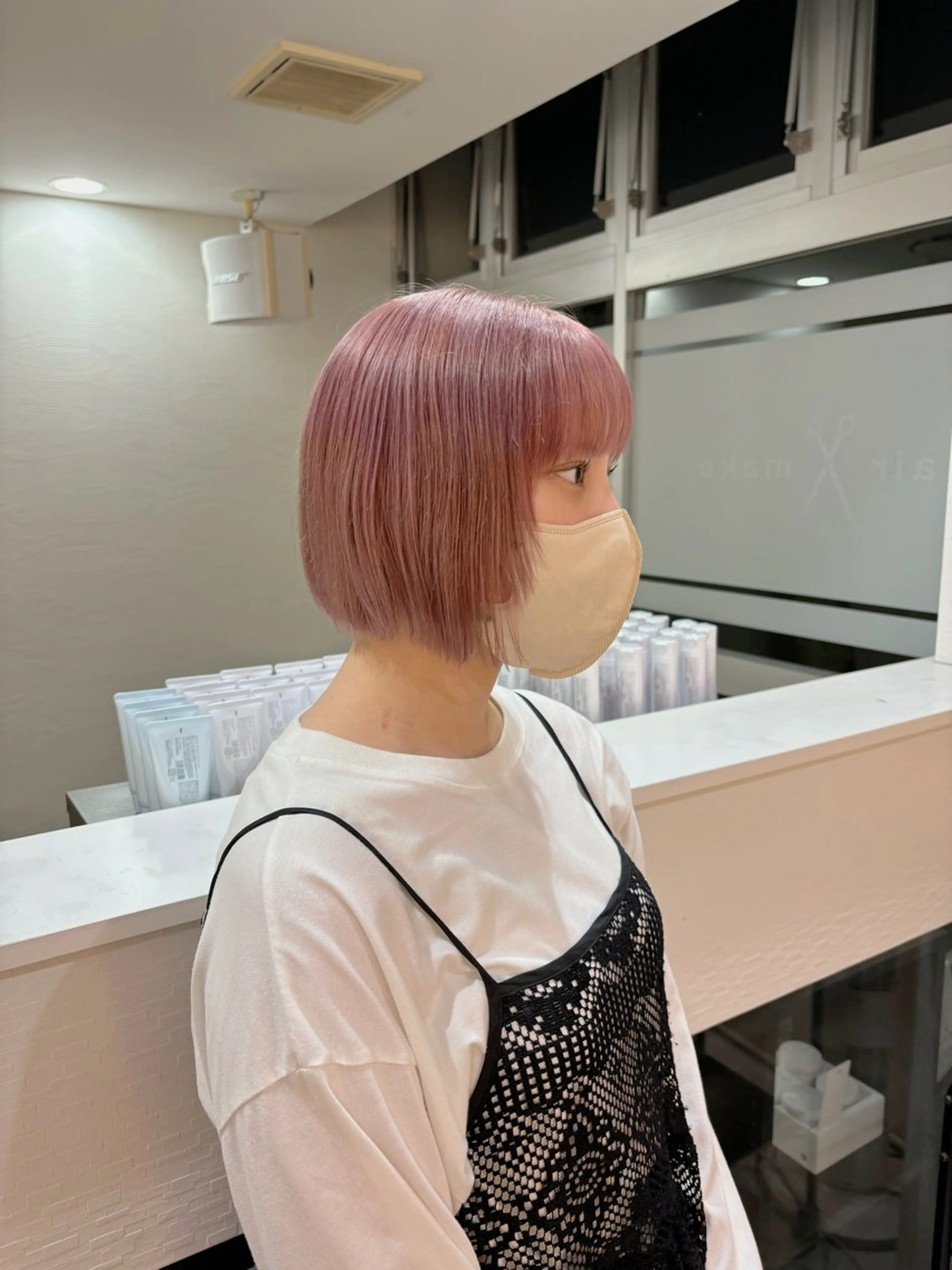 カット+ダブルカラーの写真