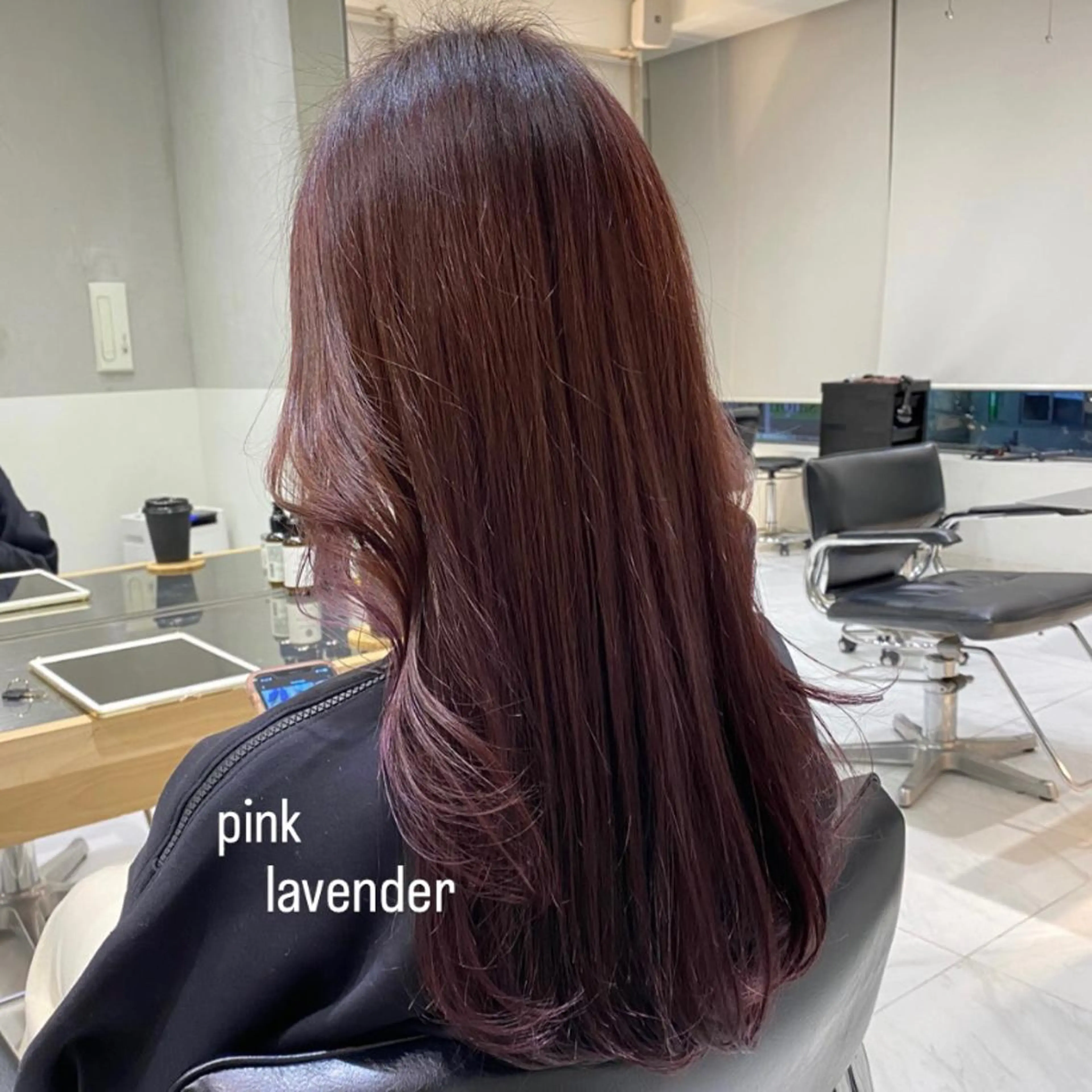 《🍒髪質改善暖色カラー🍒》お客様に合わせた肌馴染みのいい暖色カラー➕シャンプートリートメントの写真