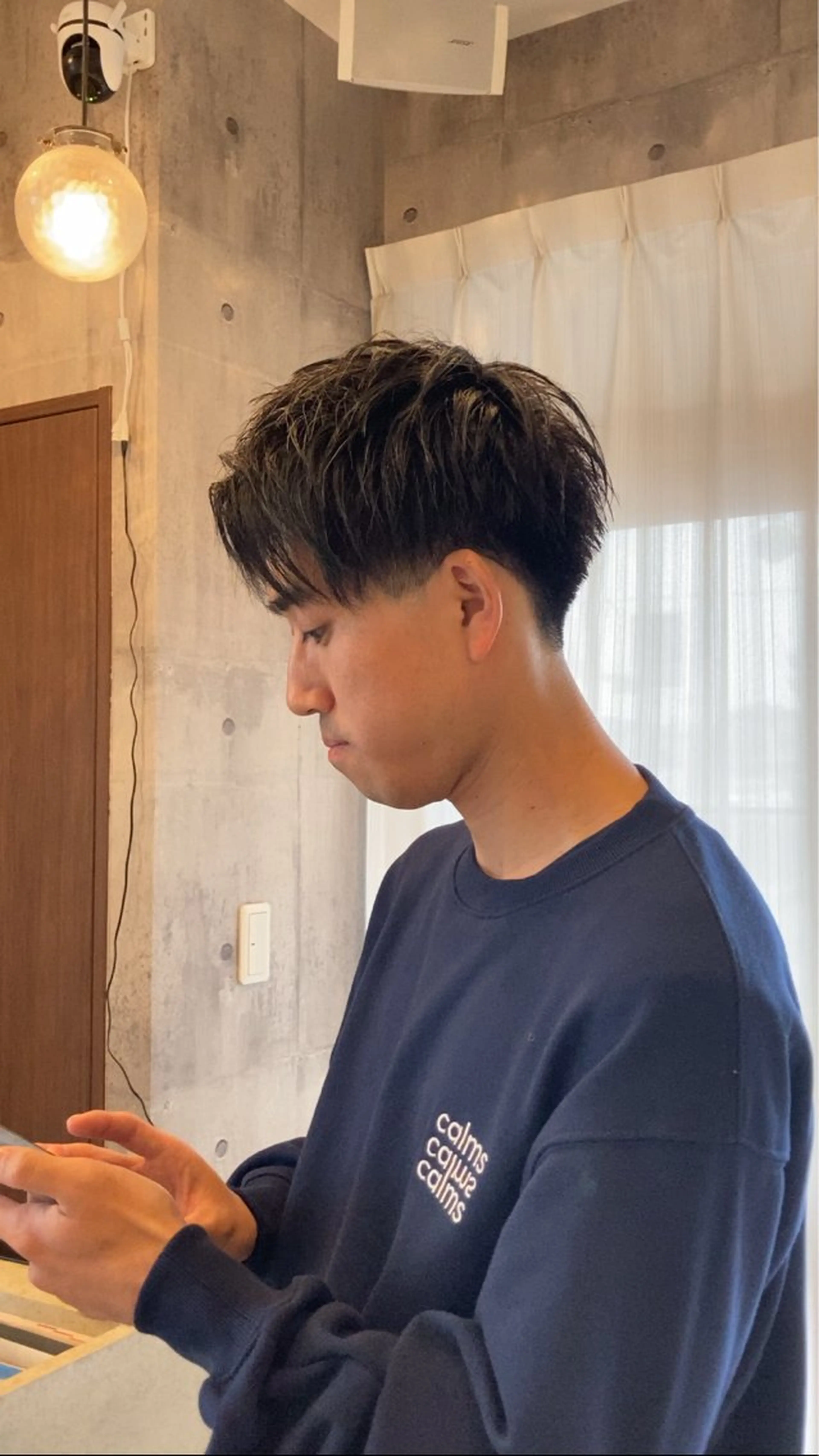 ショート メンズ カット ハマノ ミユのヘアスタイル