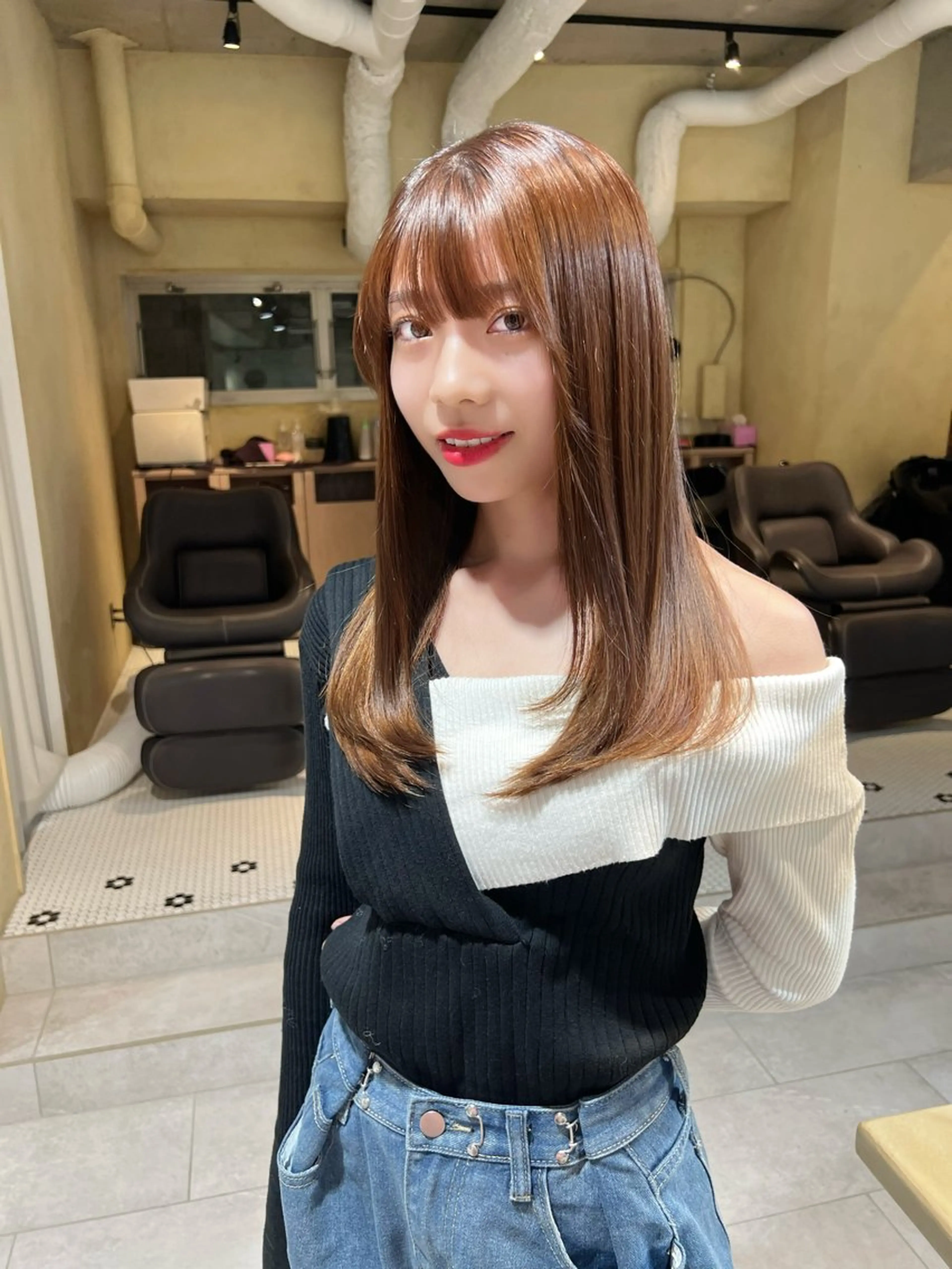 ロング 無料カットモデル募集 まっすー🎩のヘアスタイル