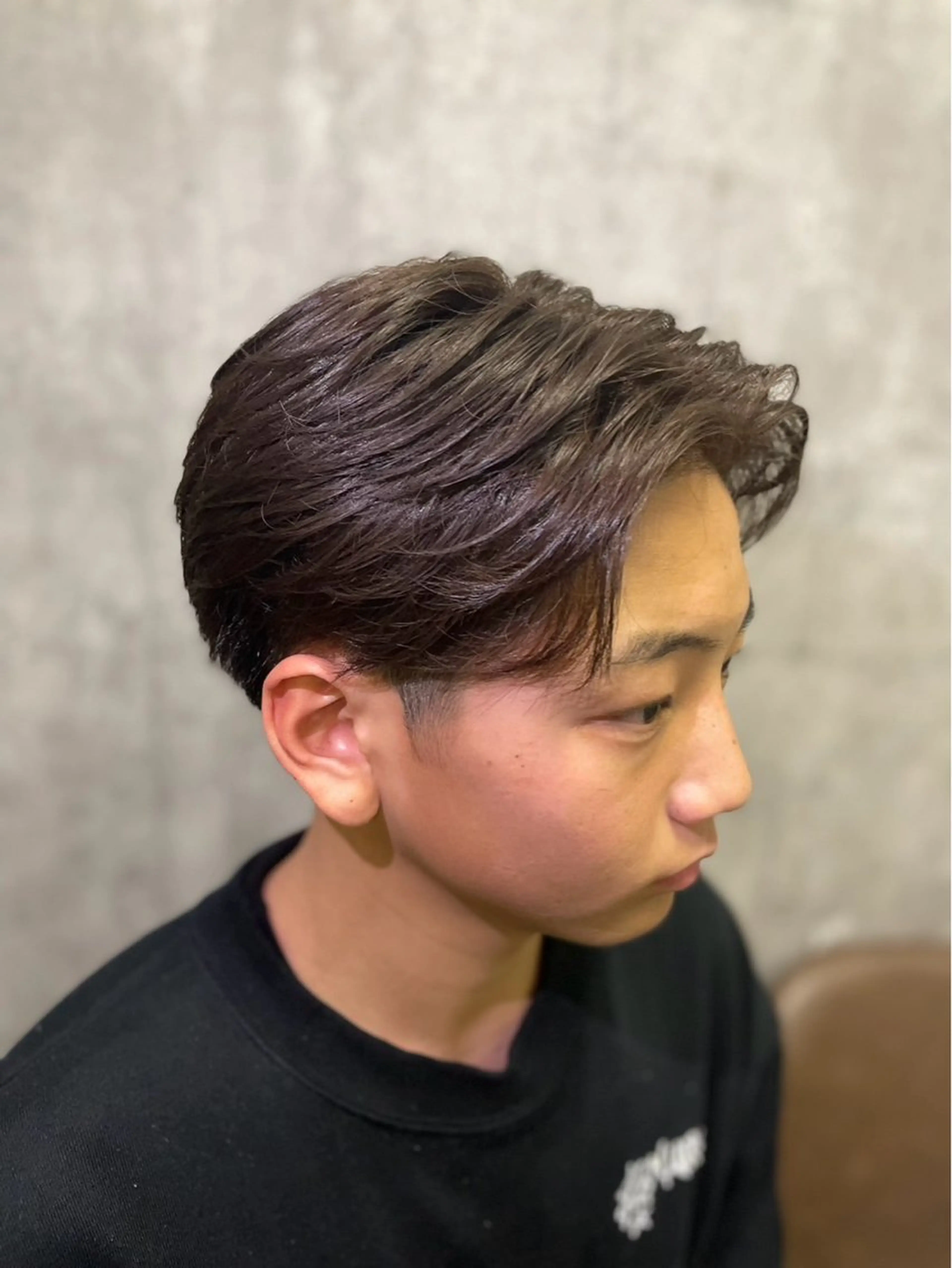 ミディアム 對馬 虎太郎のヘアスタイル
