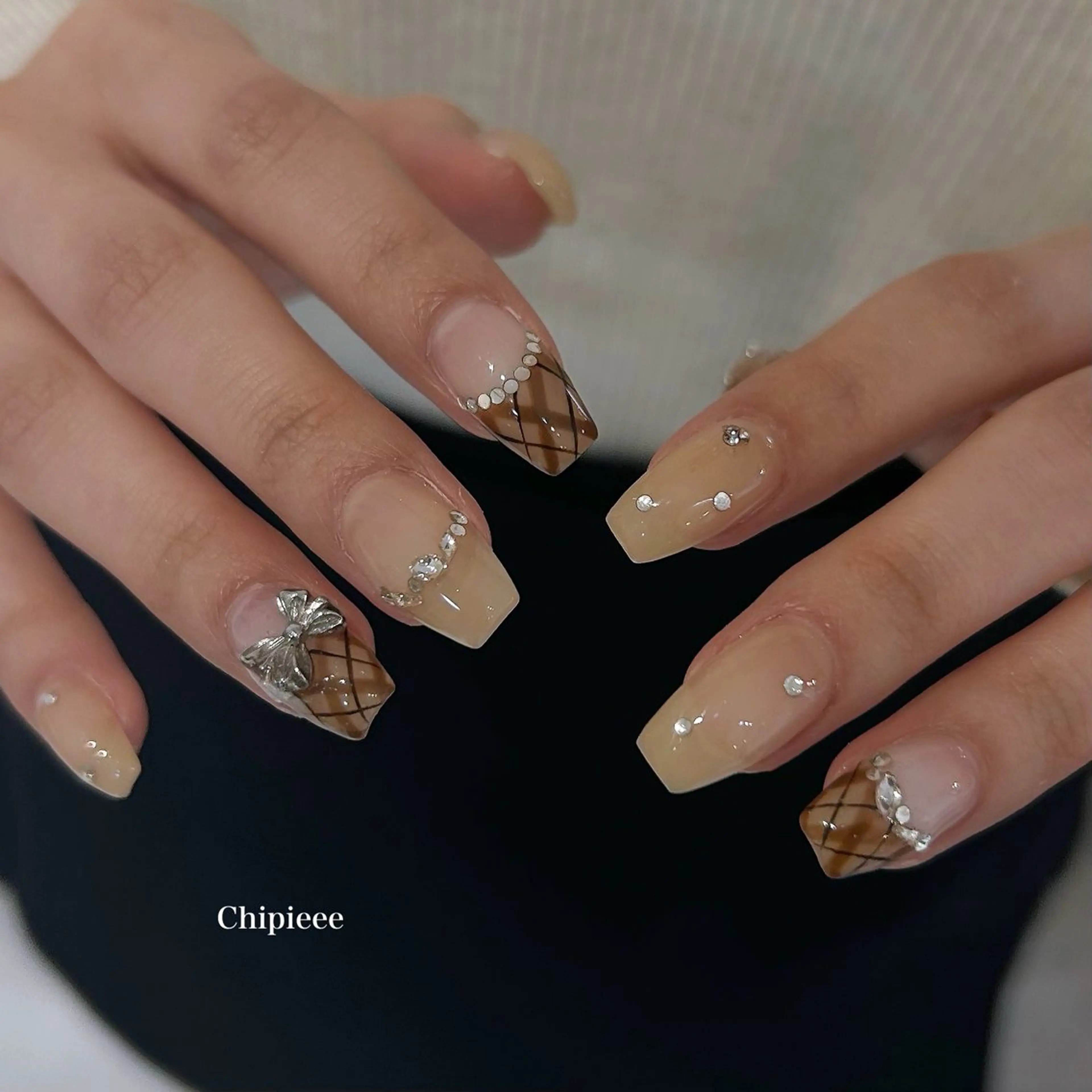 ネイル バレンタイン Chipieee manamiのネイルデザイン