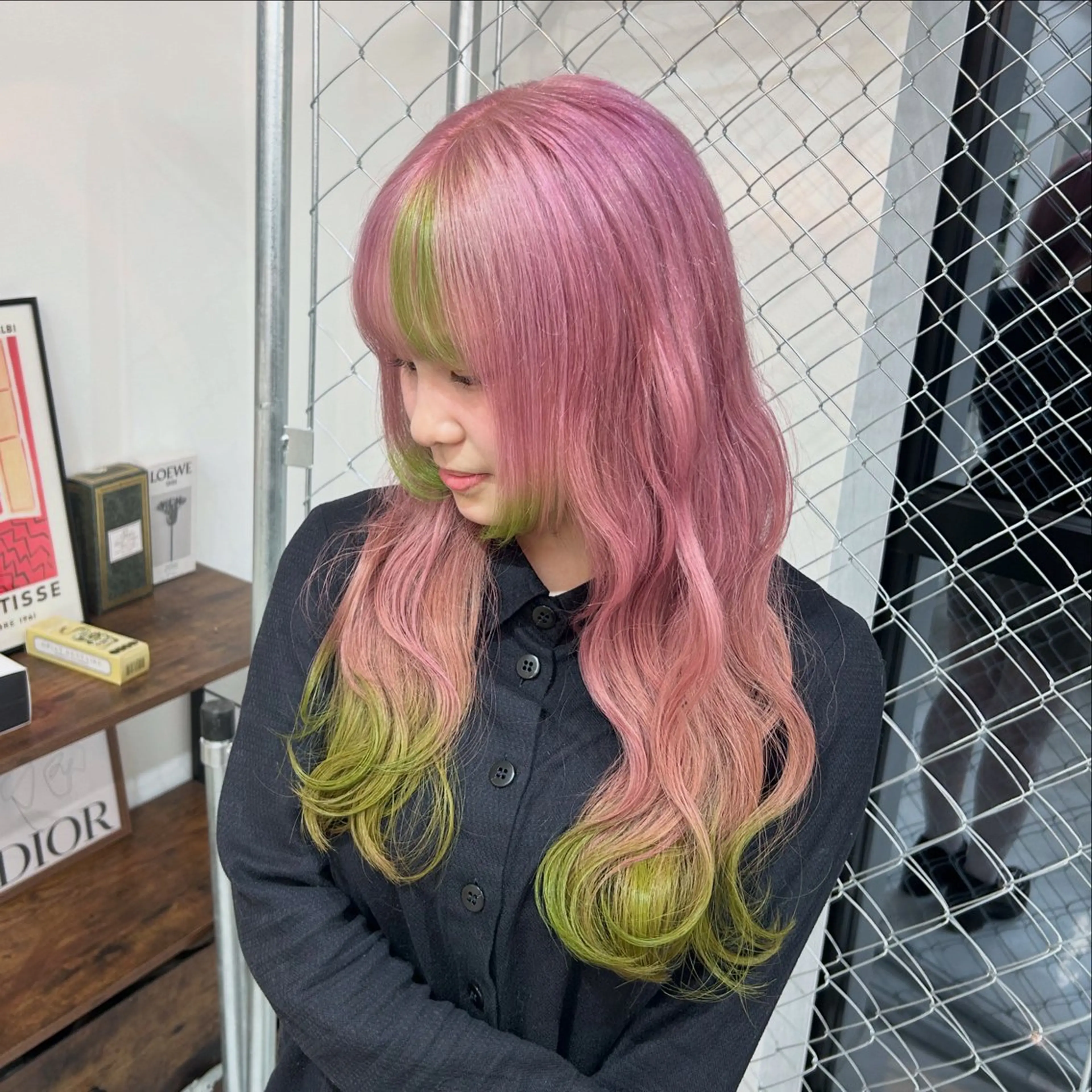 ロング カラー 🥀YUIHA🥀 テザインカラー♥のヘアスタイル