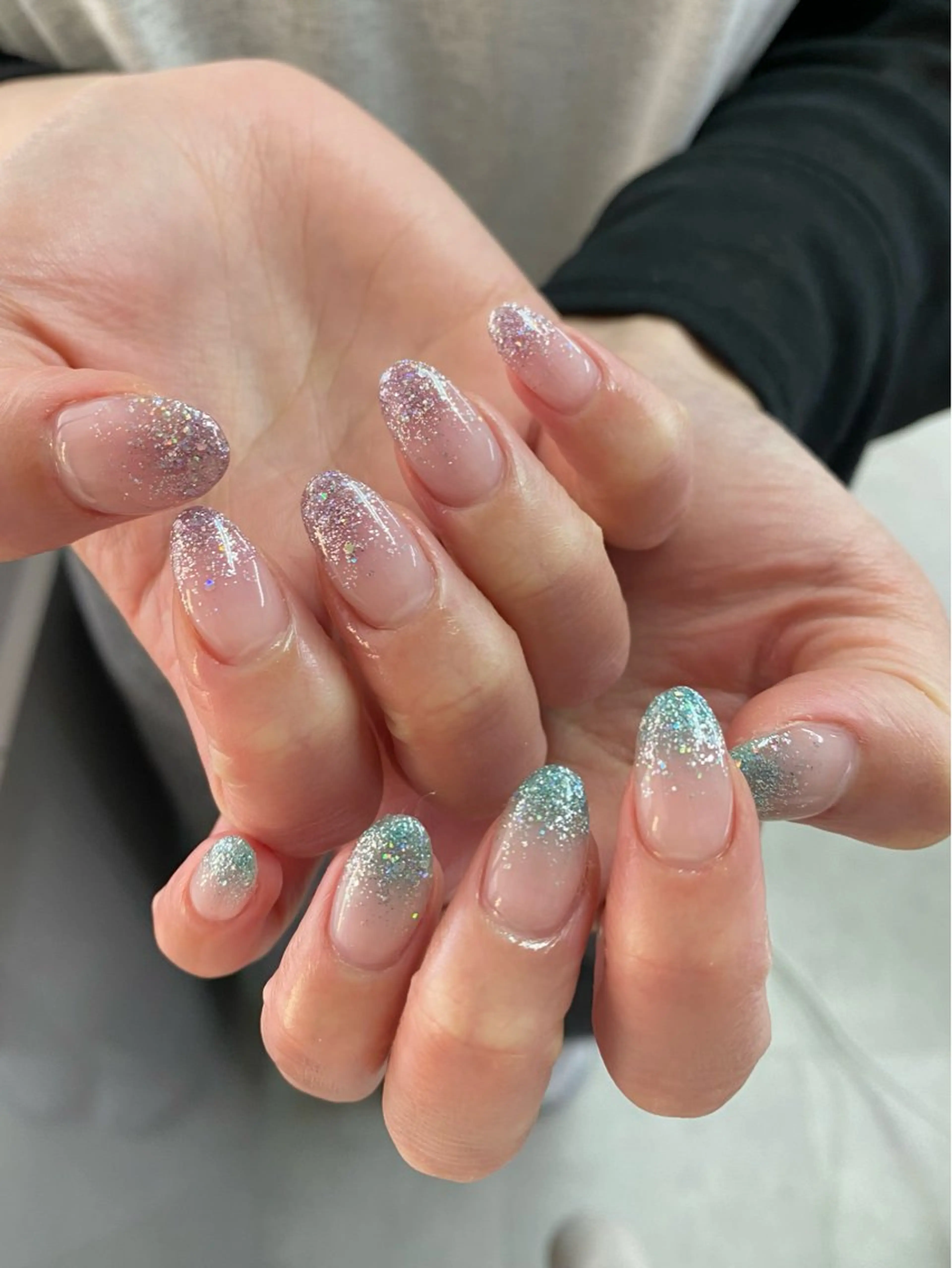 ネイル グラデーション ハンドネイル ハンドケア RaLa（ネイル&アイラッシュ）所属・🫧RaLa ⭐︎AYAKA🫧のネイルデザイン