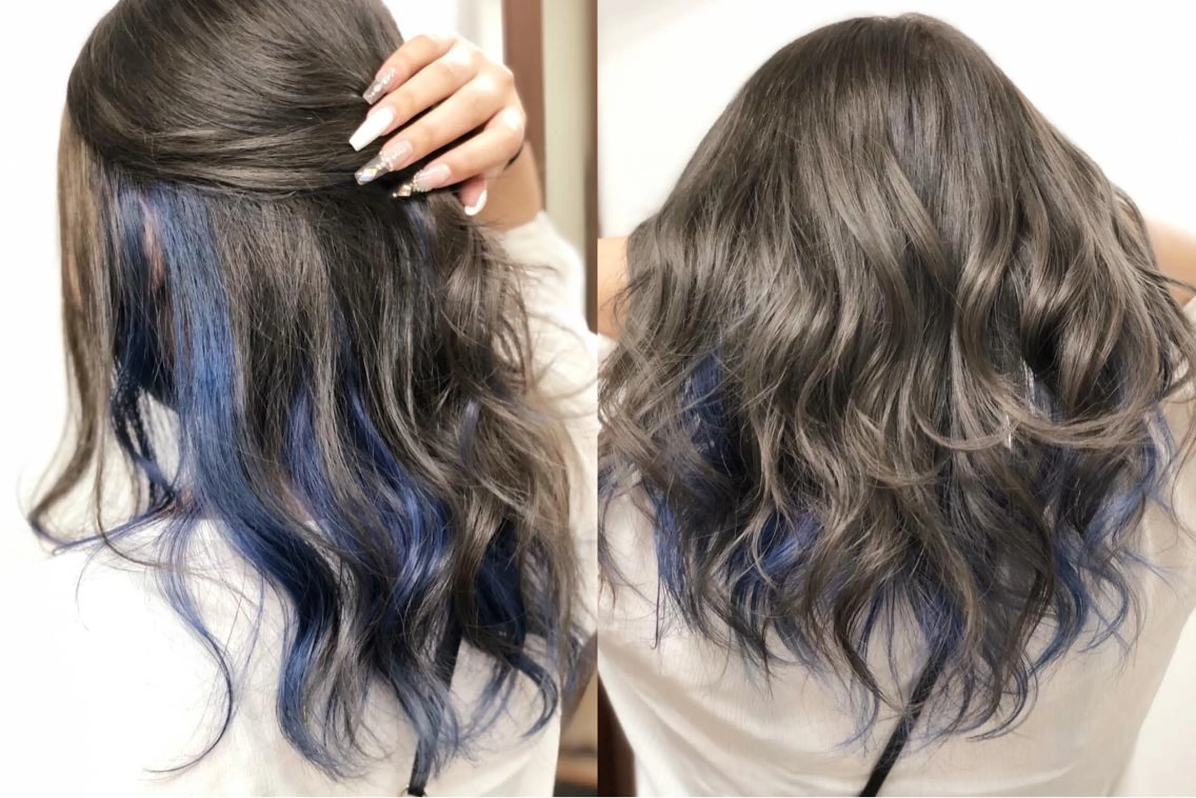 ロング カラー イルミナカラー ヤナ マネージャーのヘアスタイル
