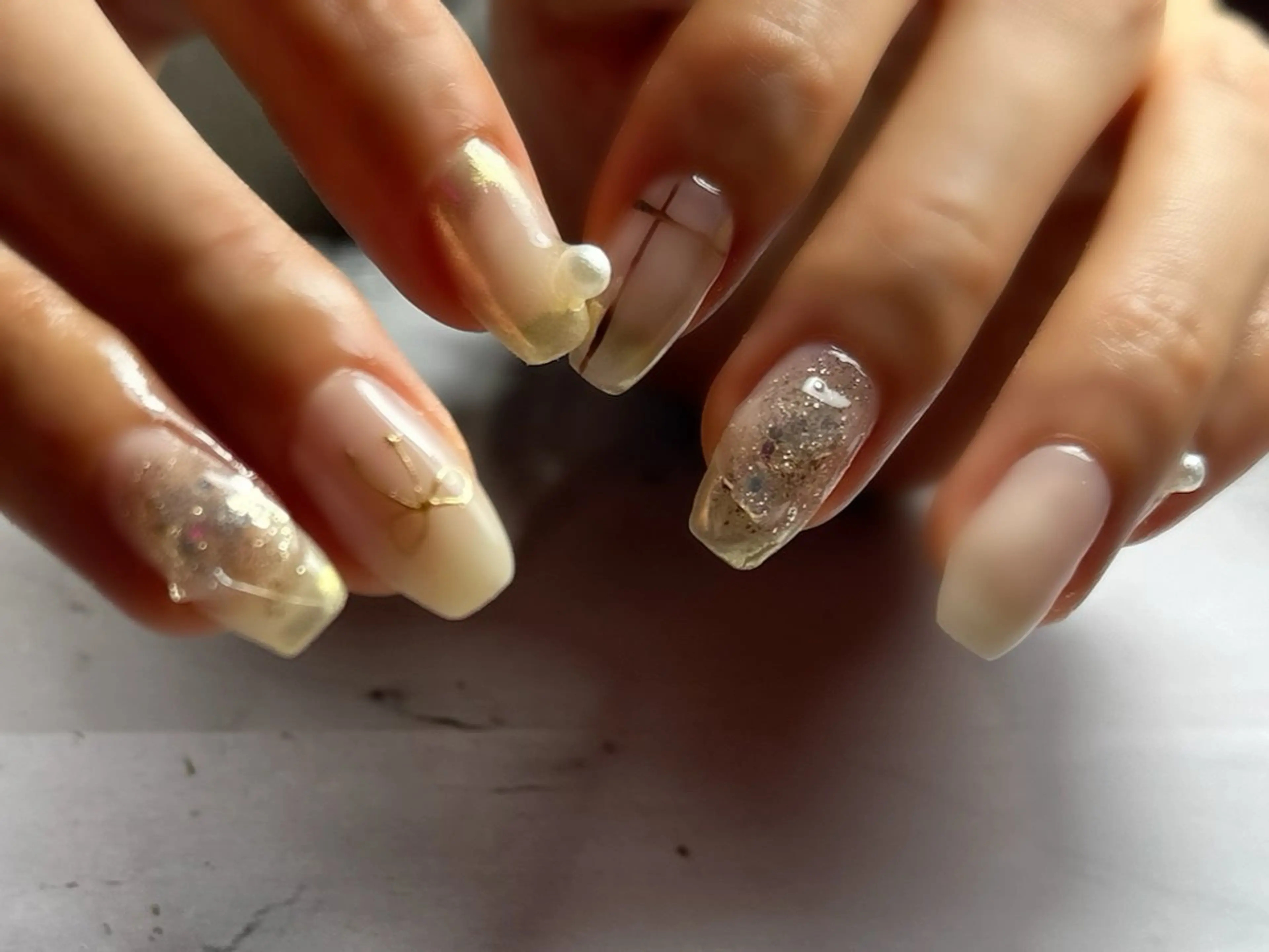 ネイル 新山 聖のネイルデザイン