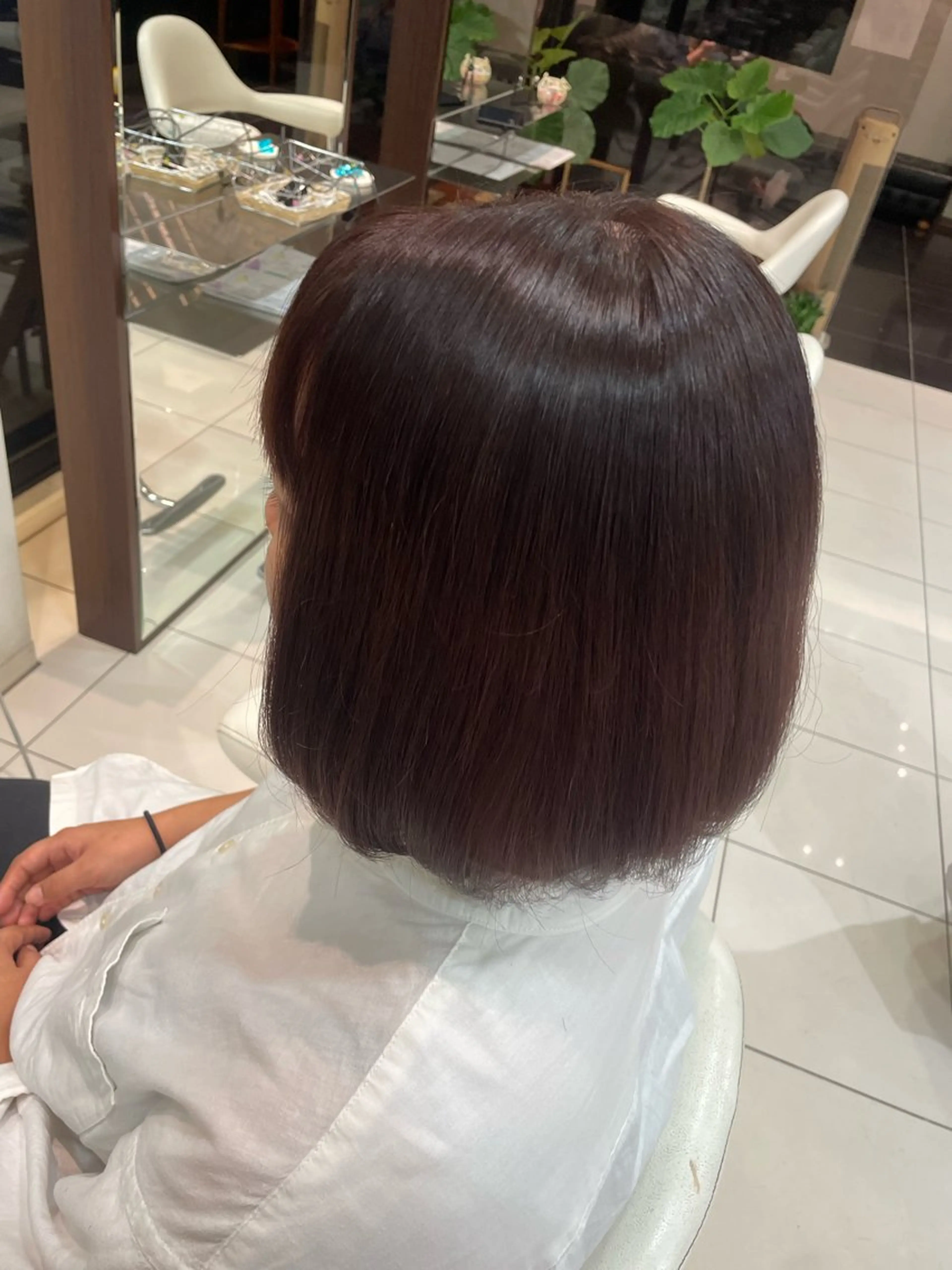 カラー 石井 真帆のヘアスタイル