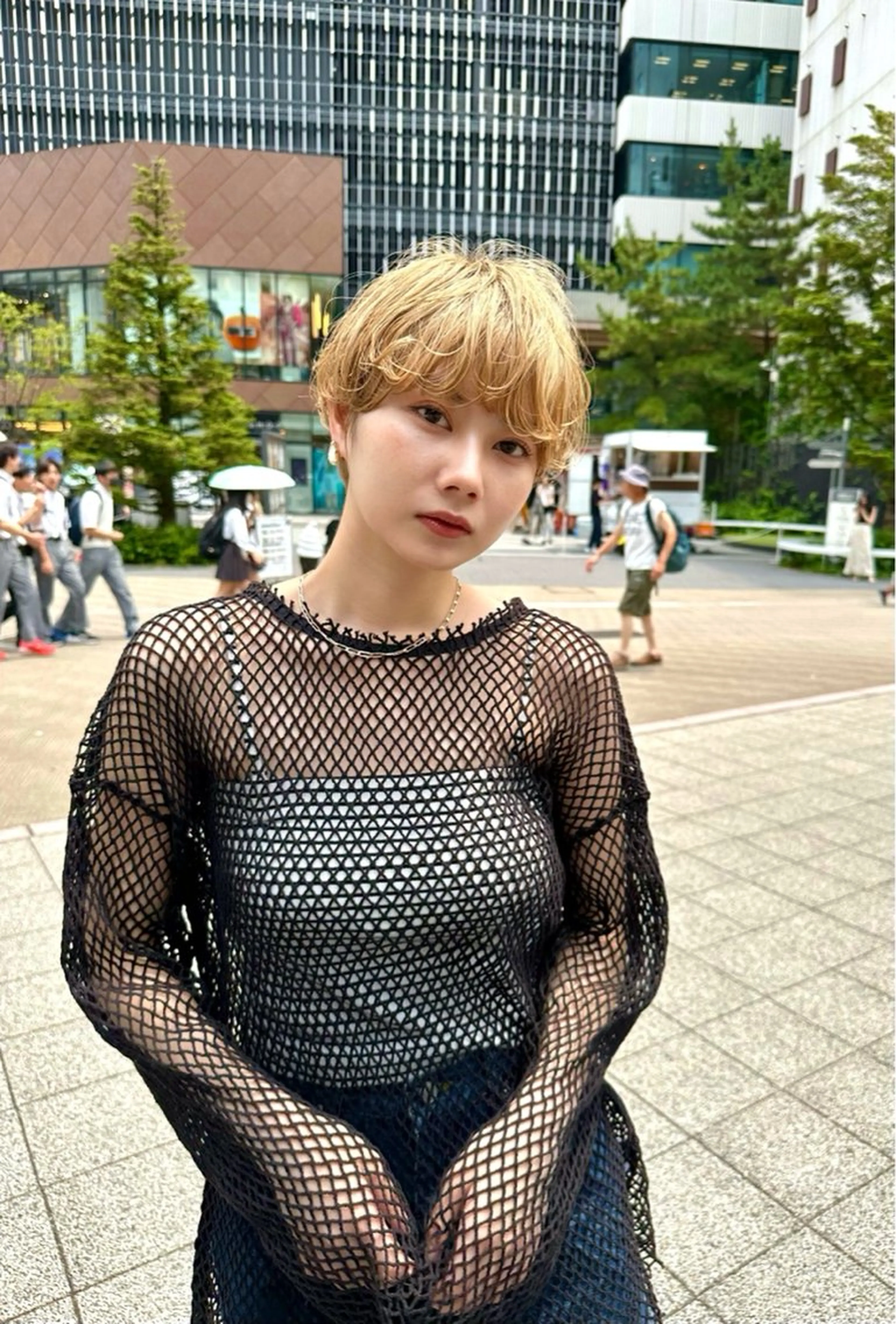 ショート カット 骨格診断で絶対可愛い ✨丸みショート✨凌弥のヘアスタイル