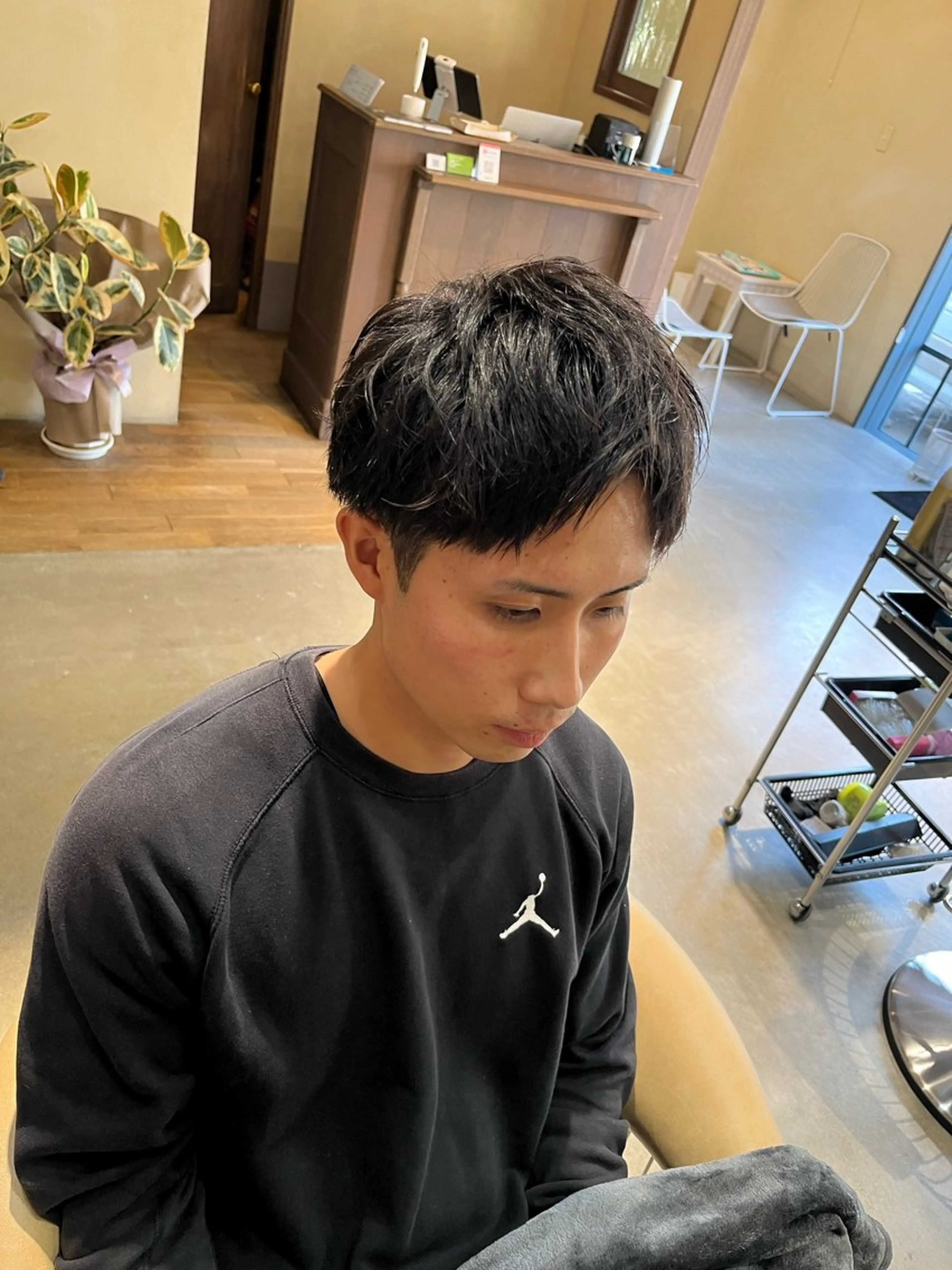 ショート メンズ 鹿児島 TSUBASAのヘアスタイル