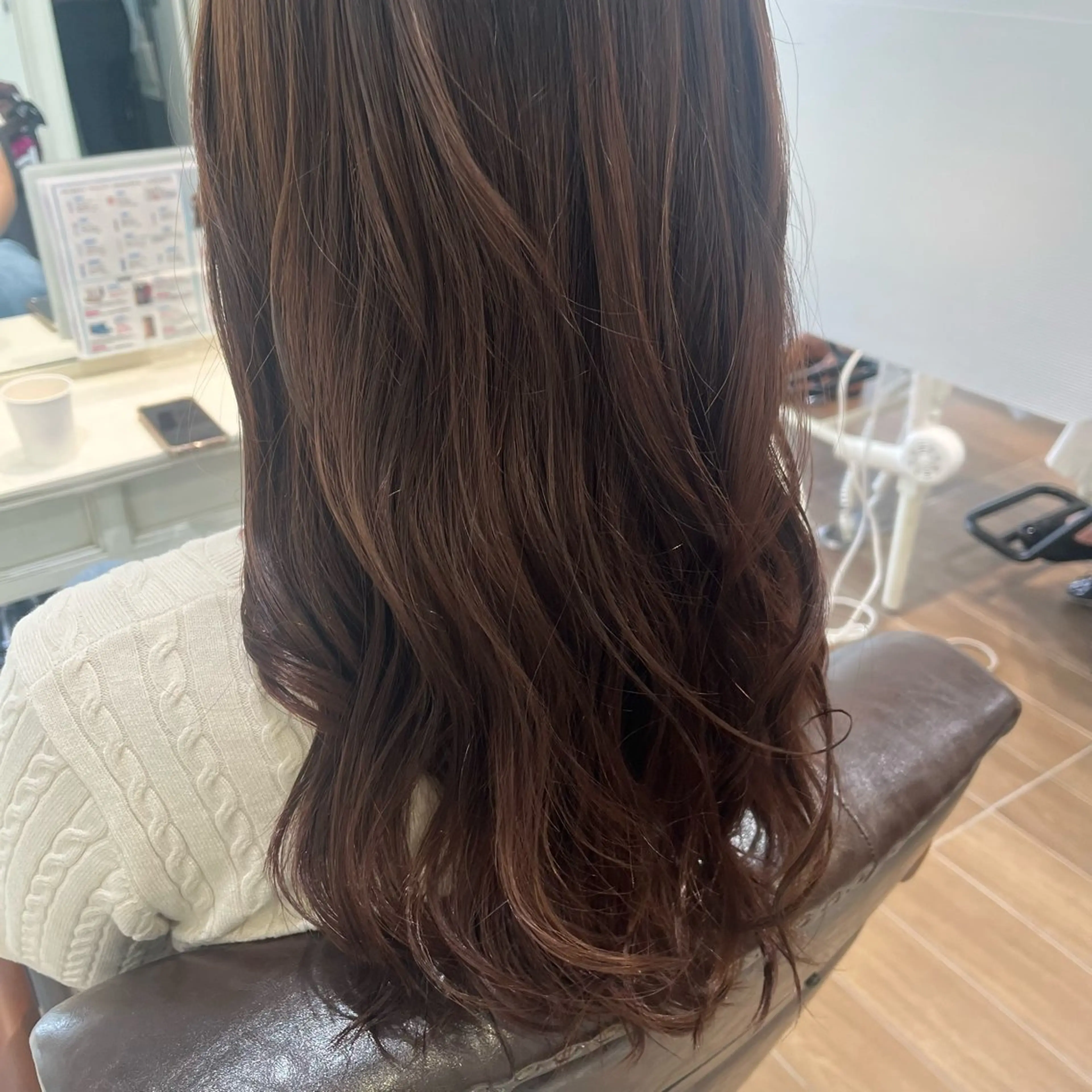 ロング 白髪染め /増田桃子のヘアスタイル