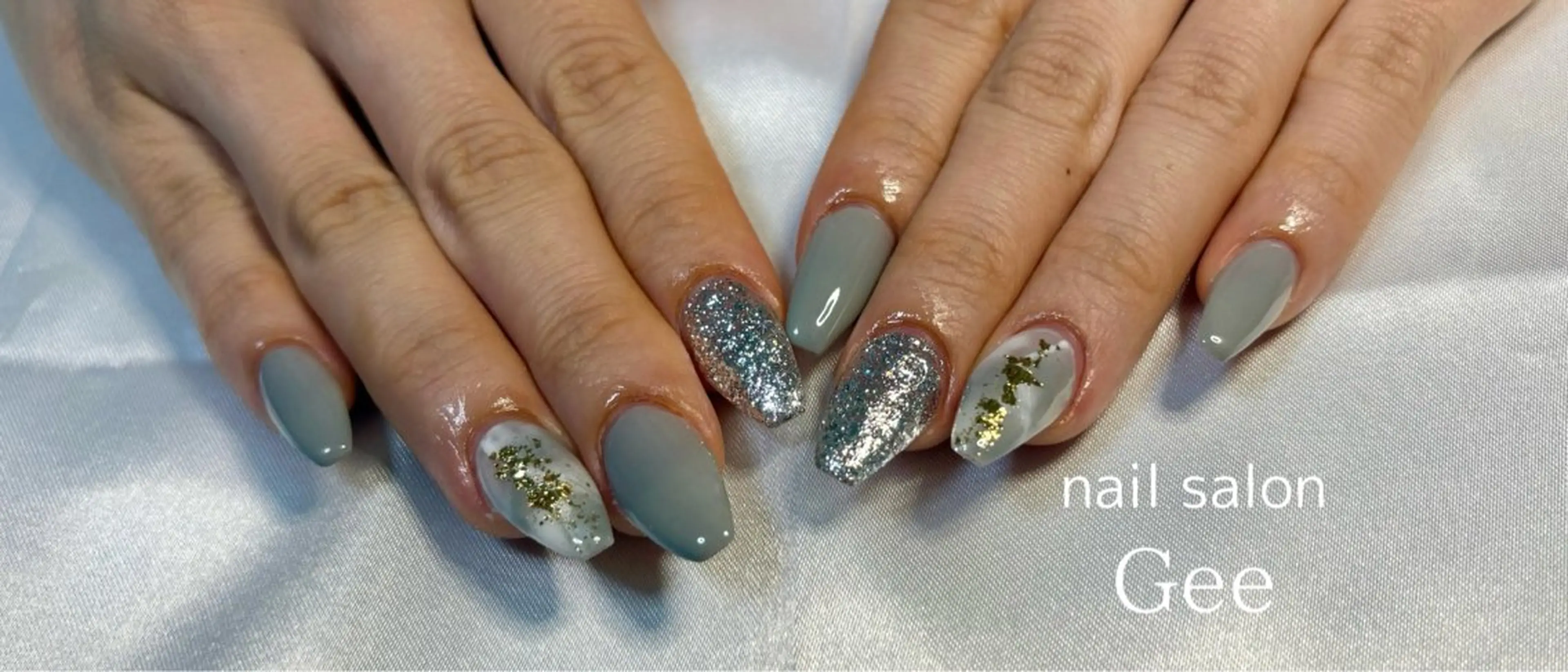 ネイル ロングネイル nail salon geeのネイルデザイン