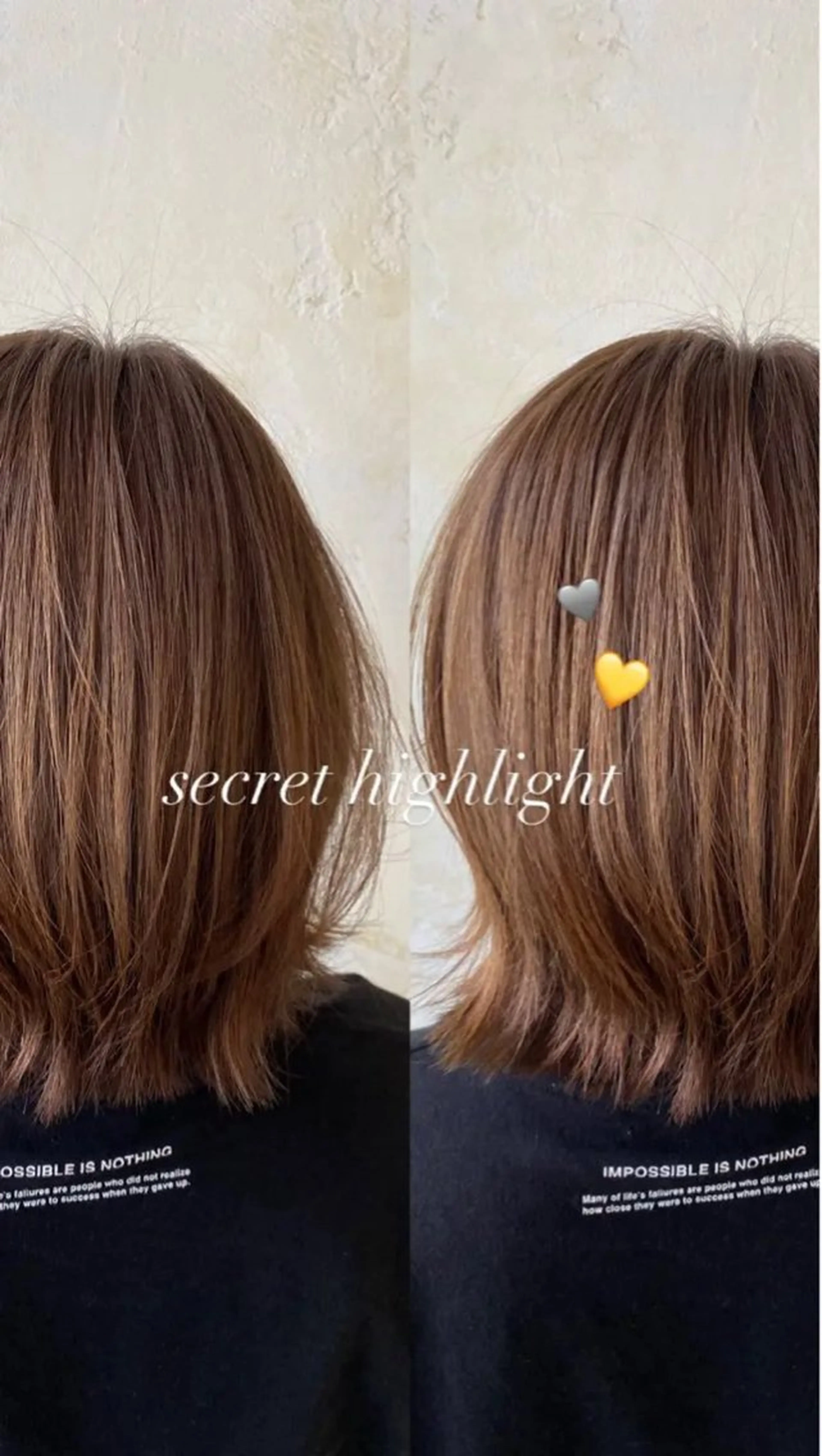 【肩上🩵】ハイライト✨+オンカラー🎨+2ステップトリートメント🫧の写真